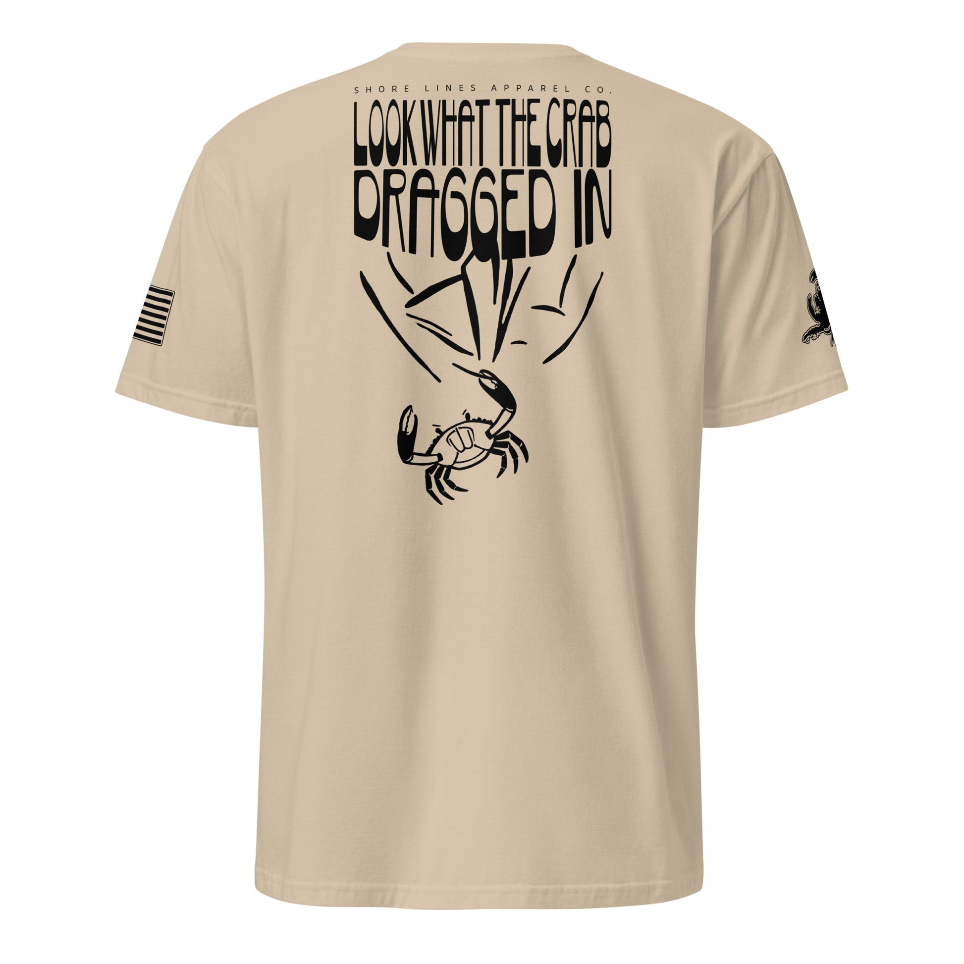 Look What the Crab Dragged In | Short Sleeve P-sand-Shore Lines Apparel Co.™