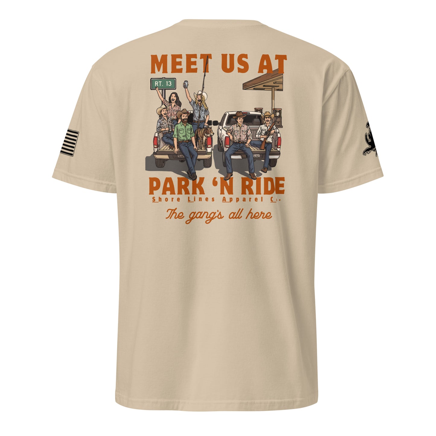 Park N Ride | Short Sleeve P-sand-Shore Lines Apparel Co.™
