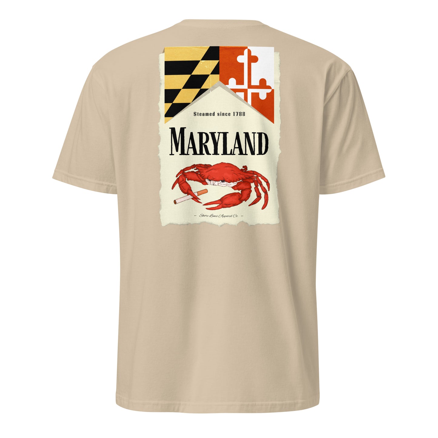 Maryland | Short Sleeve-sand-Shore Lines Apparel Co.™