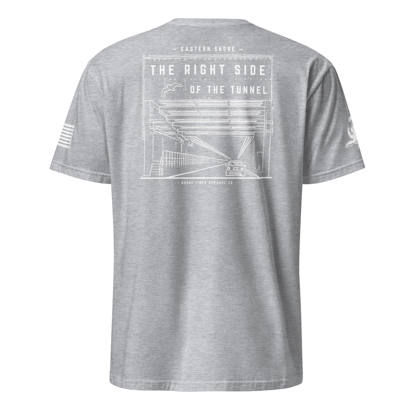 The Right Side CBBT | Core SS P-sportgrey-Shore Lines Apparel Co.