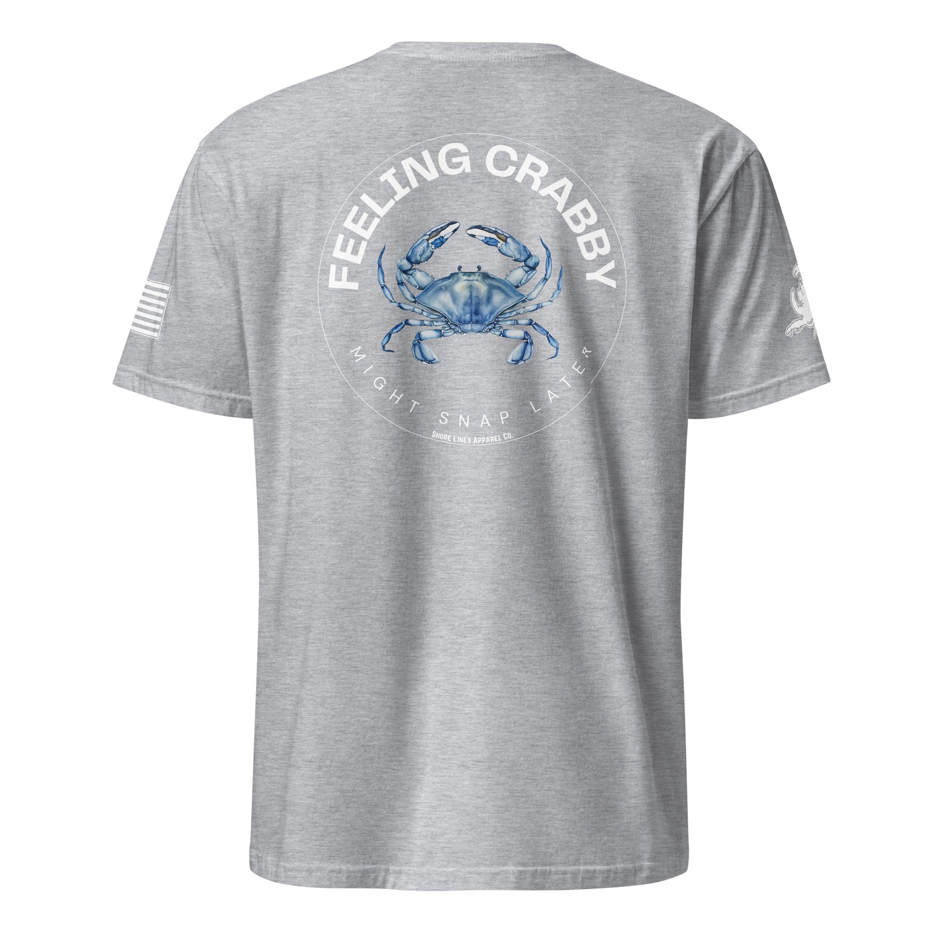 Feeling Crabby | SS P-sportgrey-Shore Lines Apparel Co.