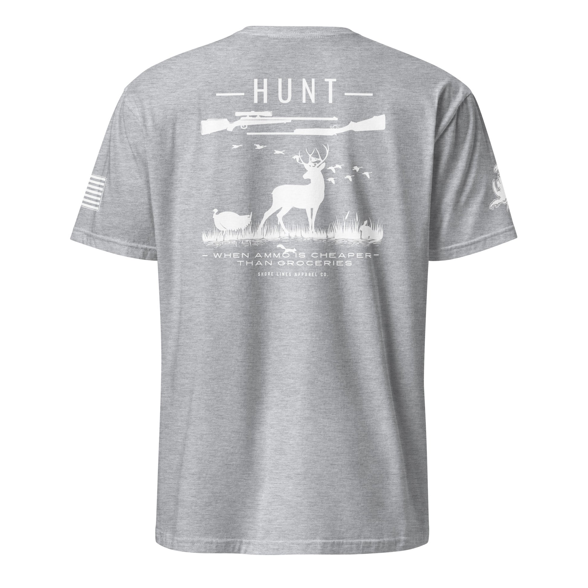 Hunt | Core SS P-sportgrey-Shore Lines Apparel Co.
