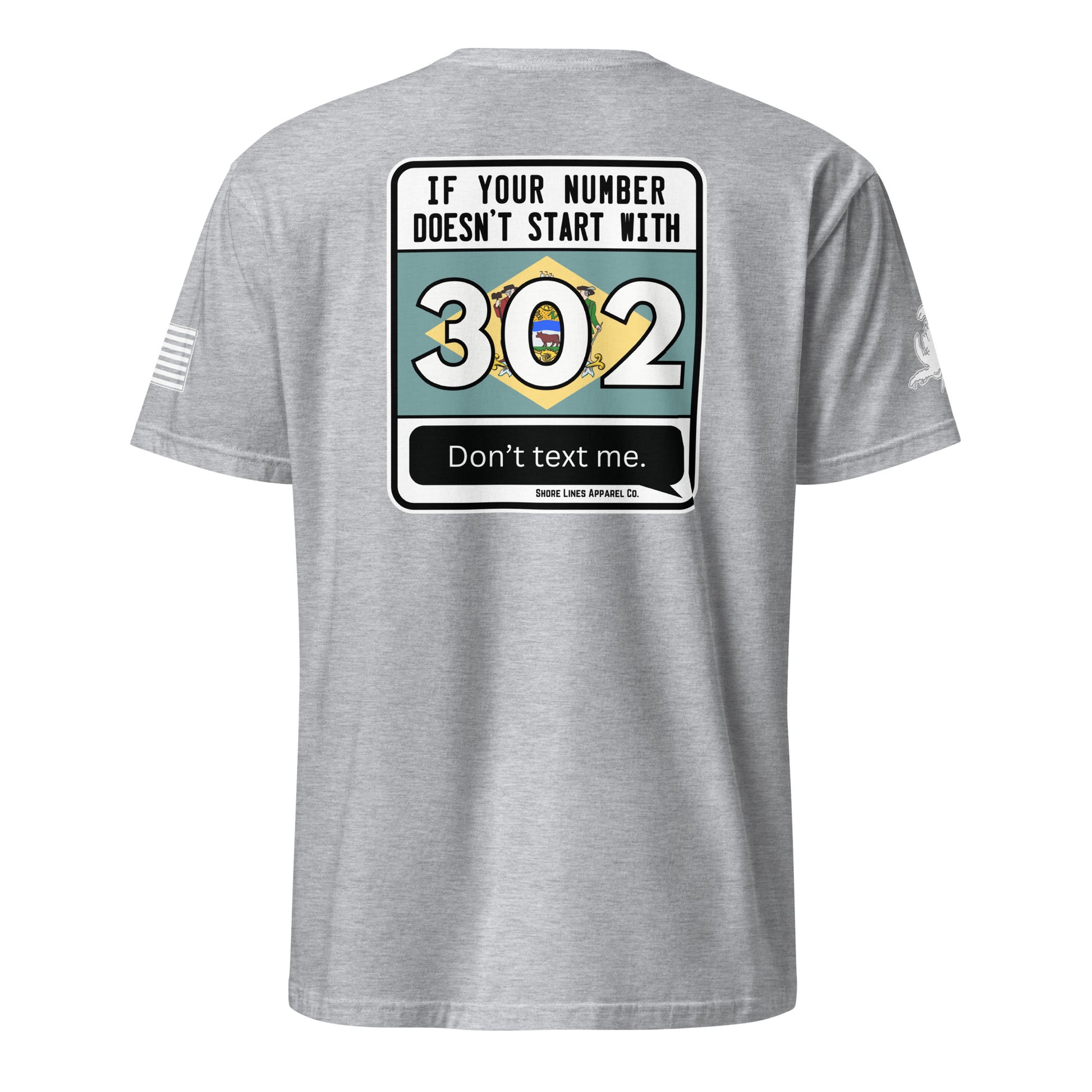 302 Area Code | SS P-sportgrey-Shore Lines Apparel Co.