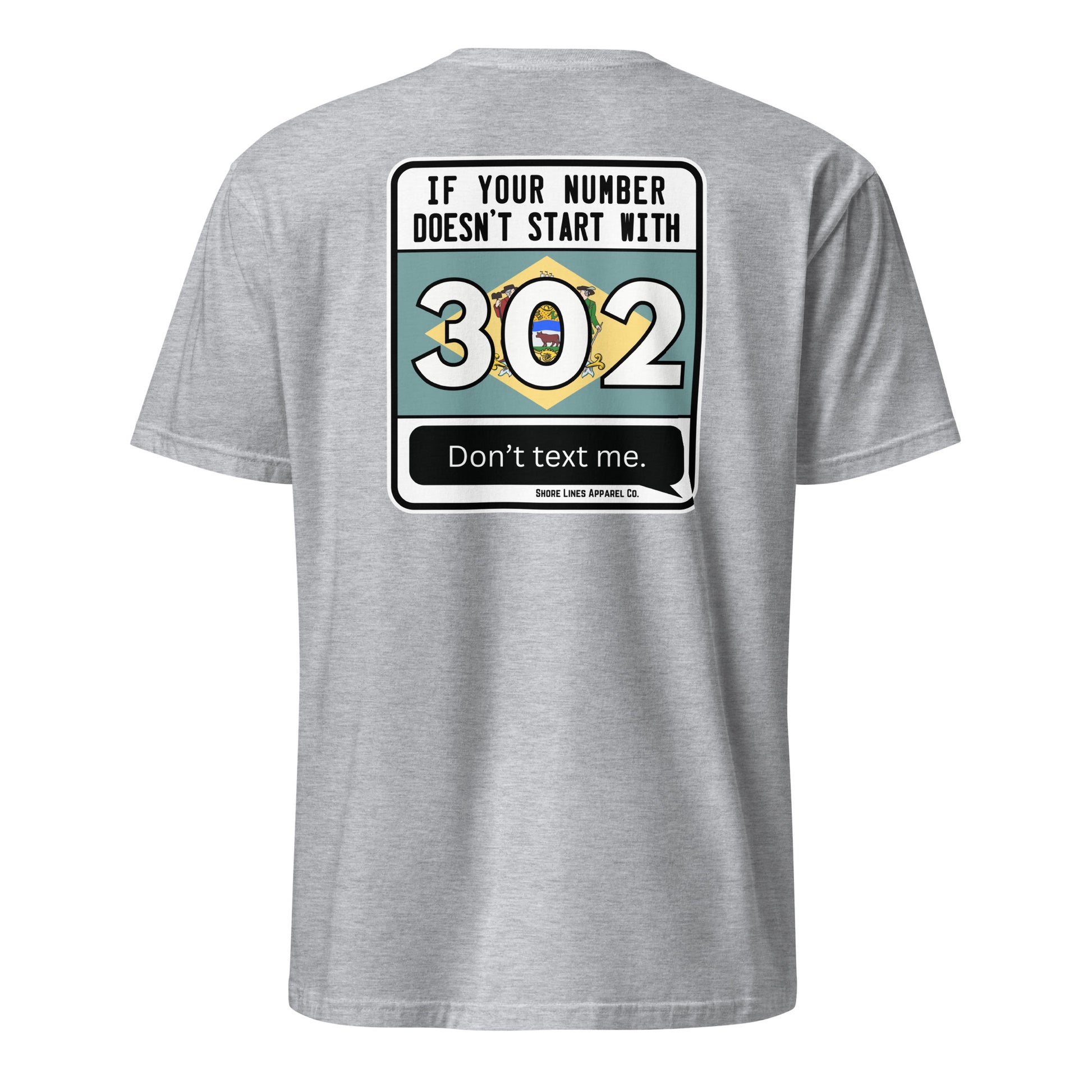 302 Area Code | SS-sportgrey-Shore Lines Apparel Co.
