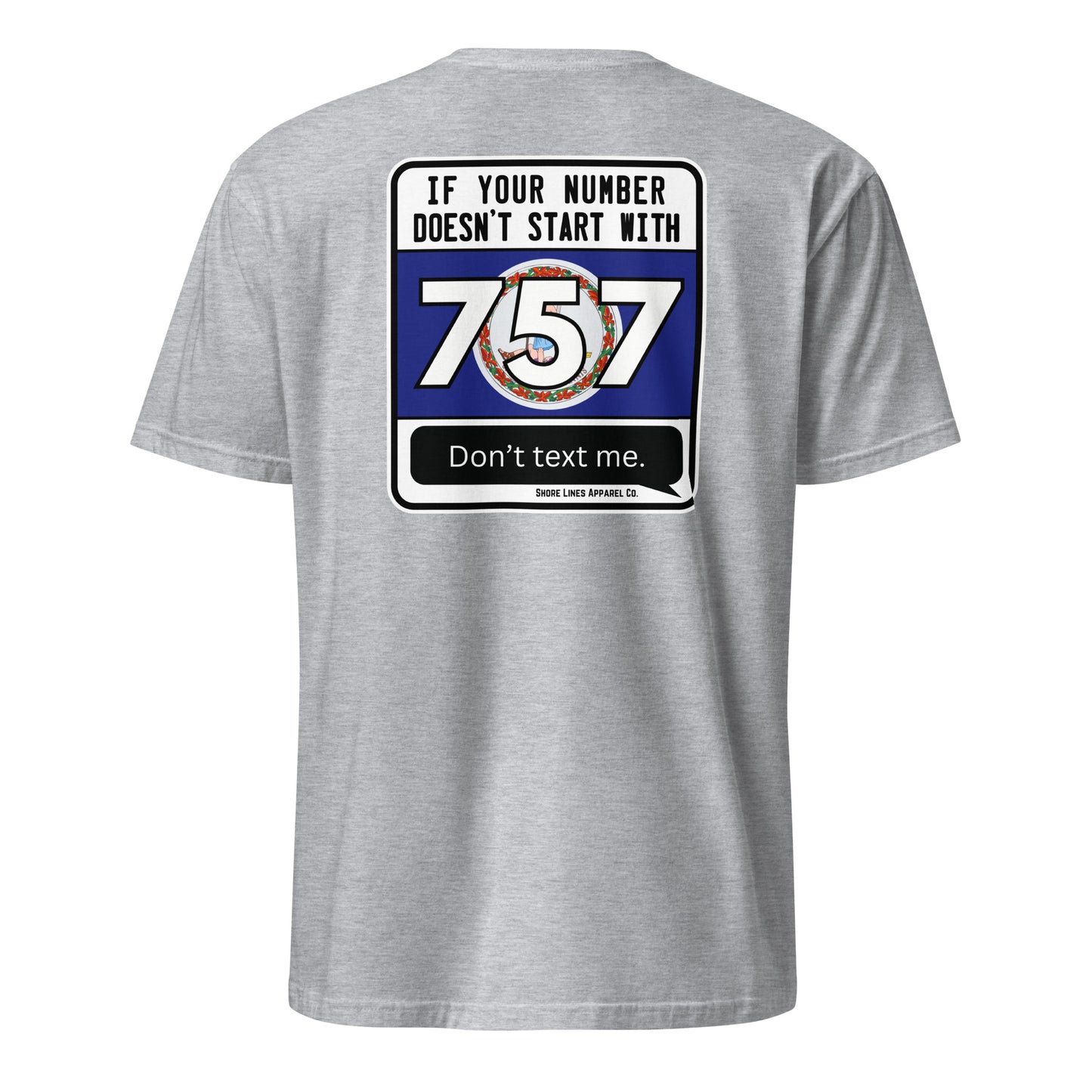 757 Area Code | SS-sportgrey-Shore Lines Apparel Co.