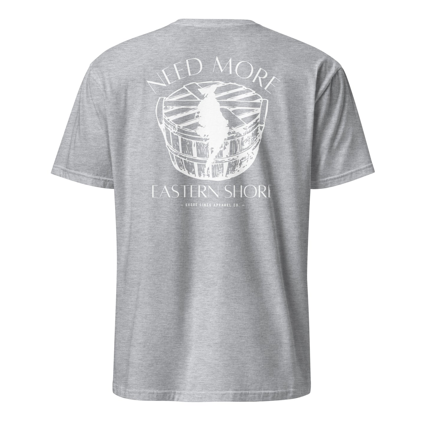 Need More Eastern Shore | SS-sportgrey-Shore Lines Apparel Co.