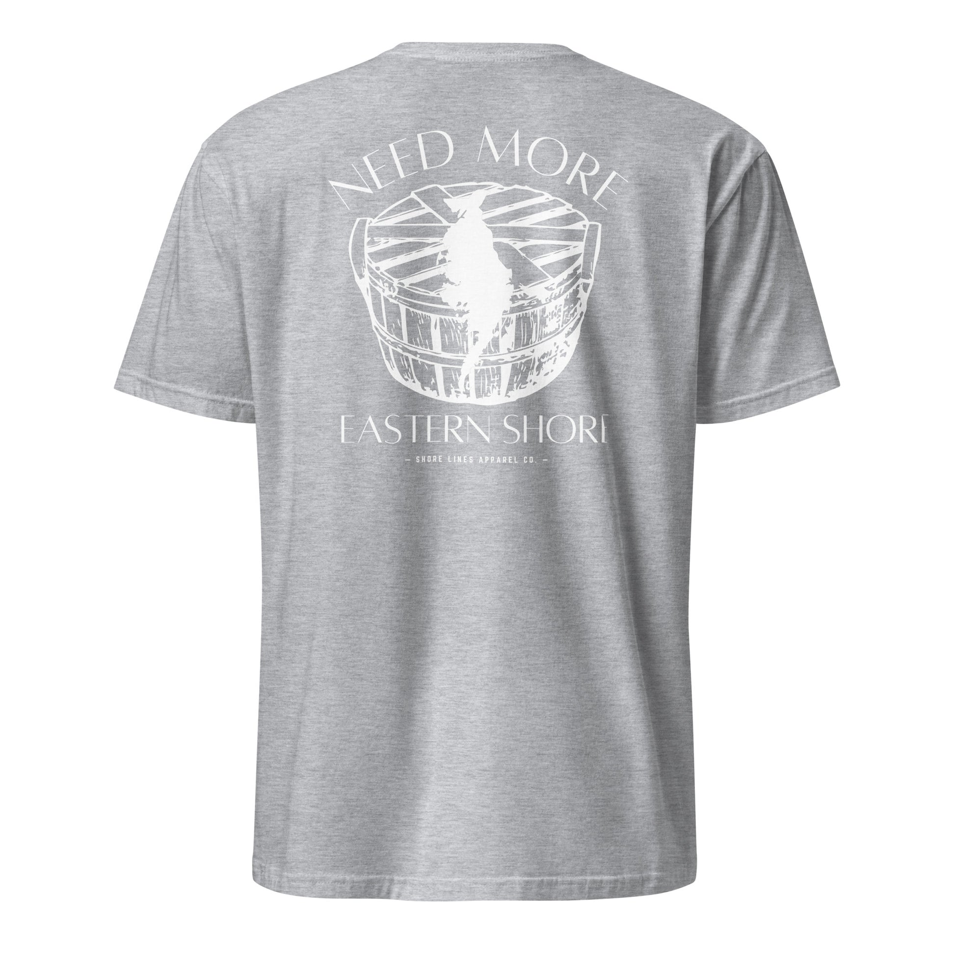 Need More Eastern Shore | SS-sportgrey-Shore Lines Apparel Co.