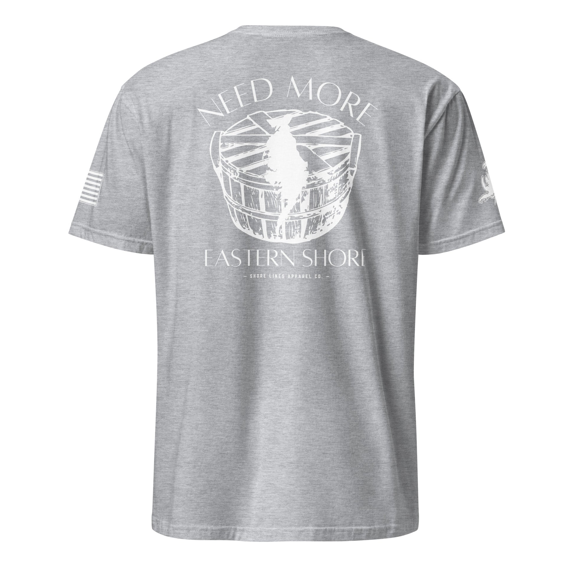 Need More Eastern Shore | SS P-sportgrey-Shore Lines Apparel Co.
