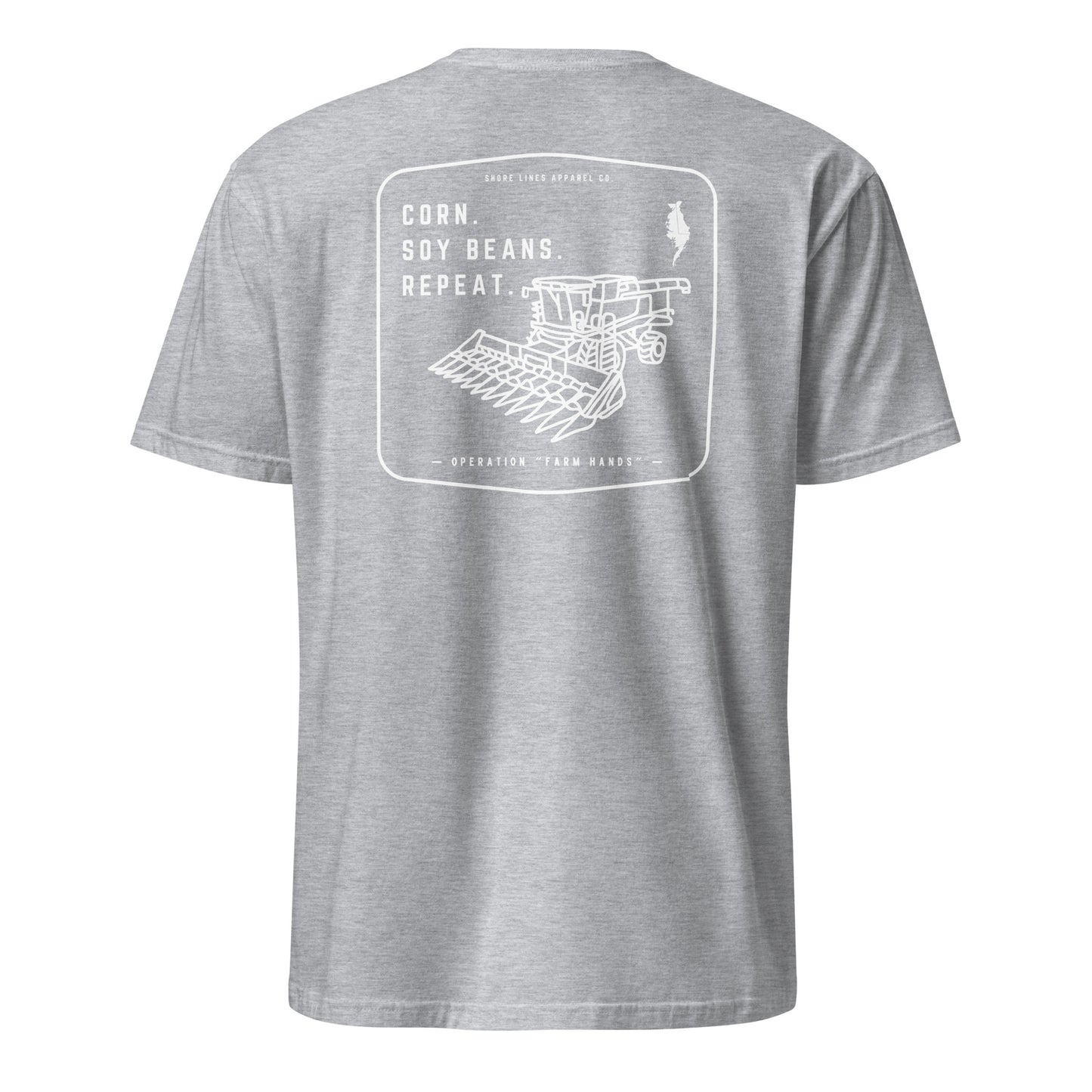 Operation Farm Hands | SS-sportgrey-Shore Lines Apparel Co.