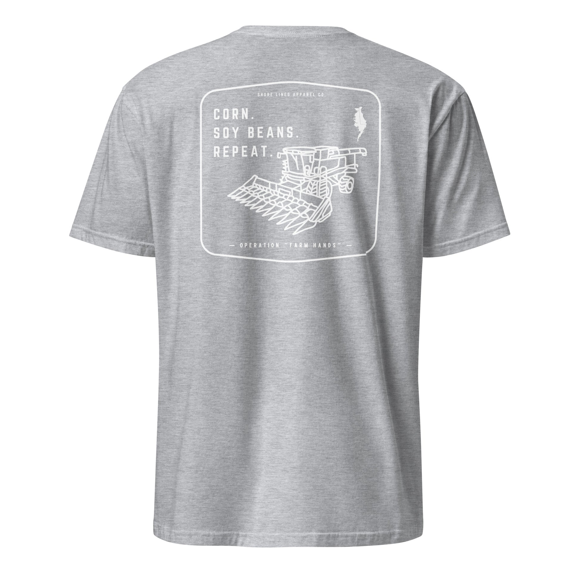 Operation Farm Hands | SS-sportgrey-Shore Lines Apparel Co.