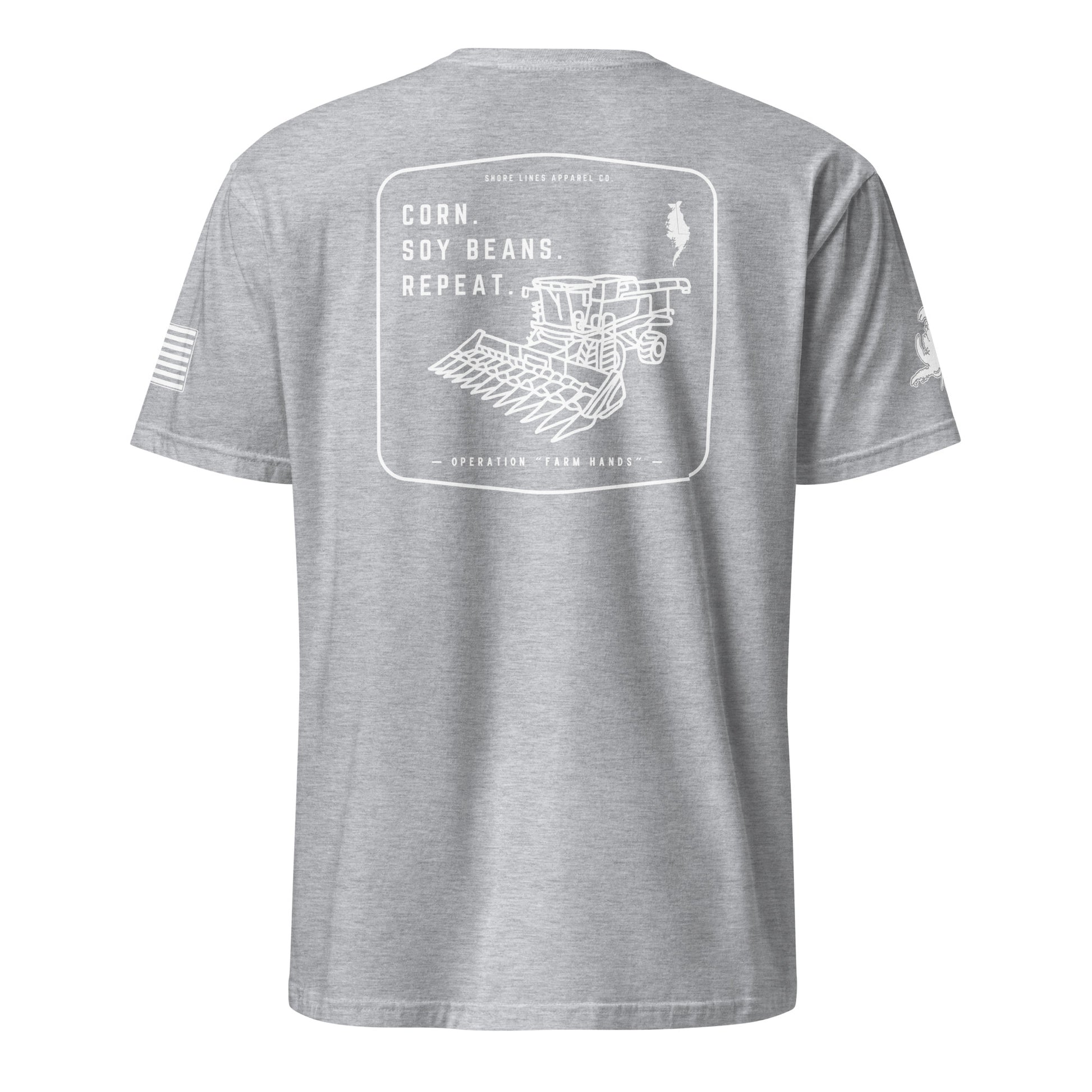 Operation Farm Hands | SS P-sportgrey-Shore Lines Apparel Co.
