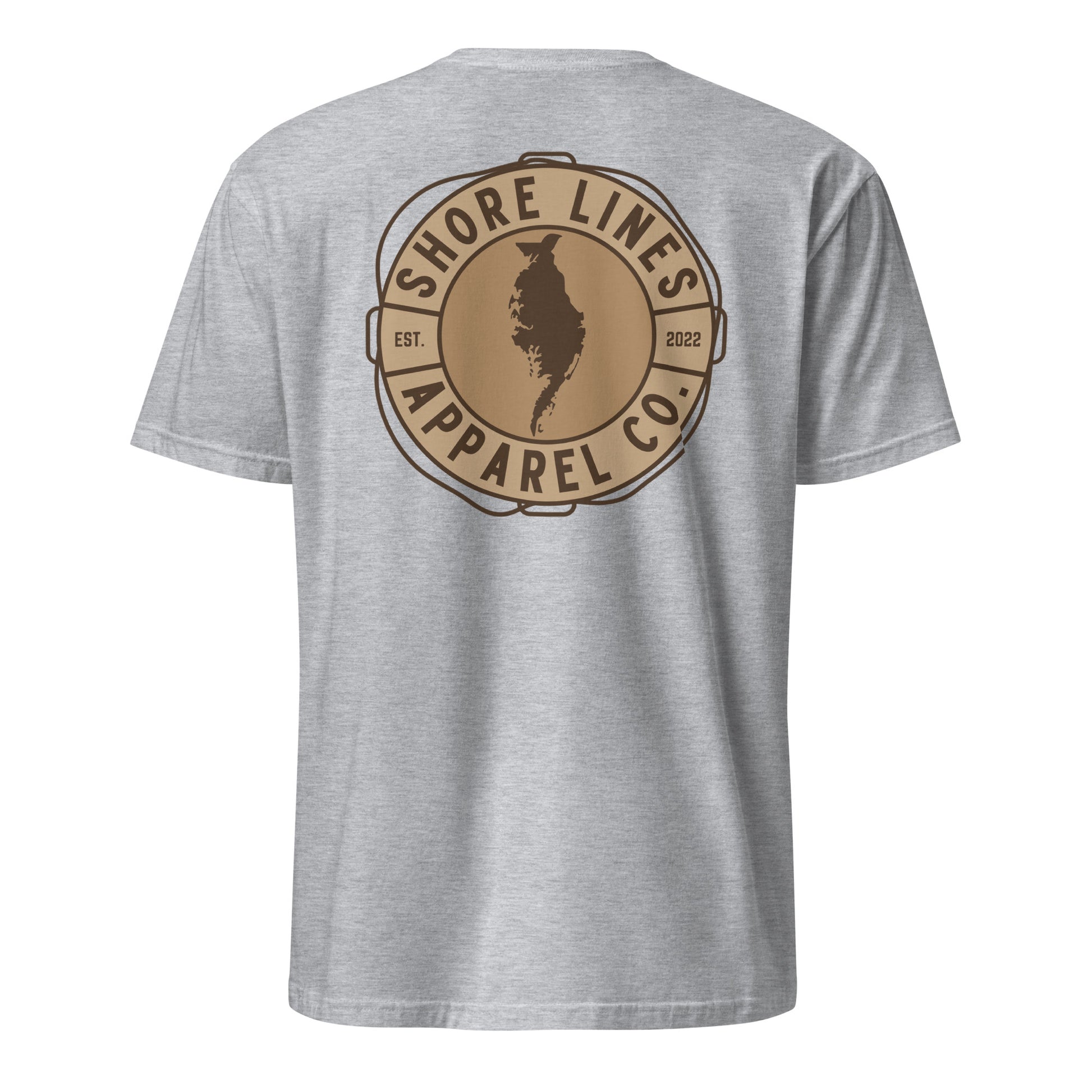 Shore Lines Espresso | SS-sportgrey-Shore Lines Apparel Co.