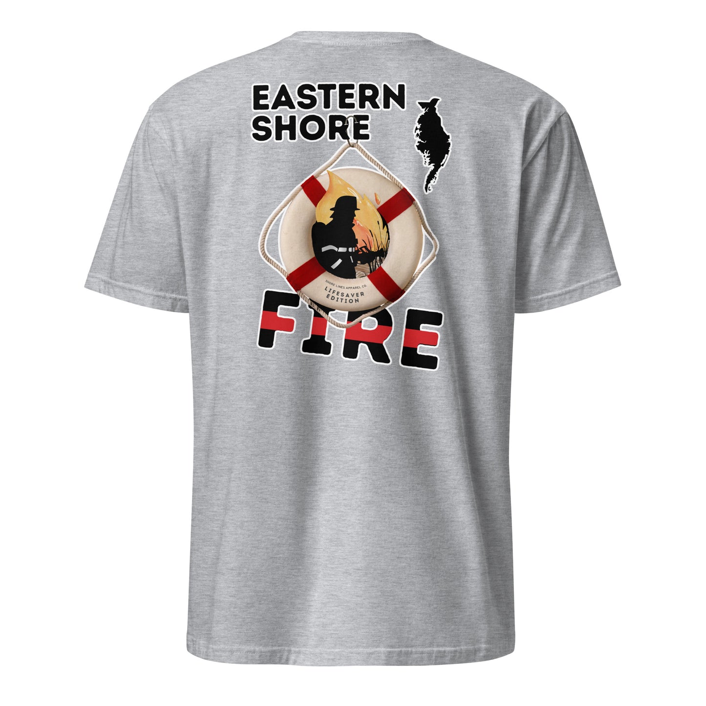 Fire | Lifesaver Edition | Core SS-sportgrey-Shore Lines Apparel Co.