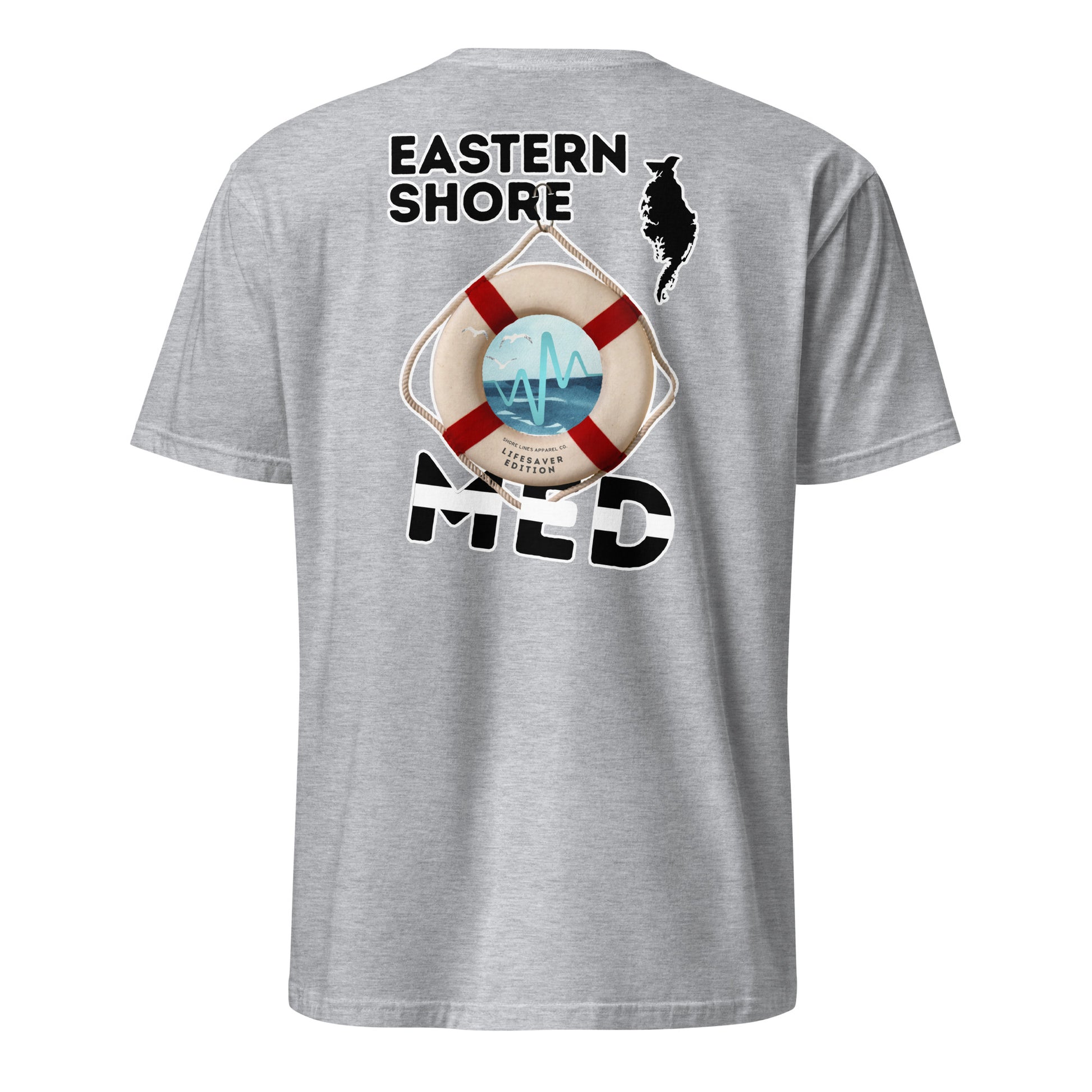 Med | Lifesaver Edition | Core SS-sportgrey-Shore Lines Apparel Co.