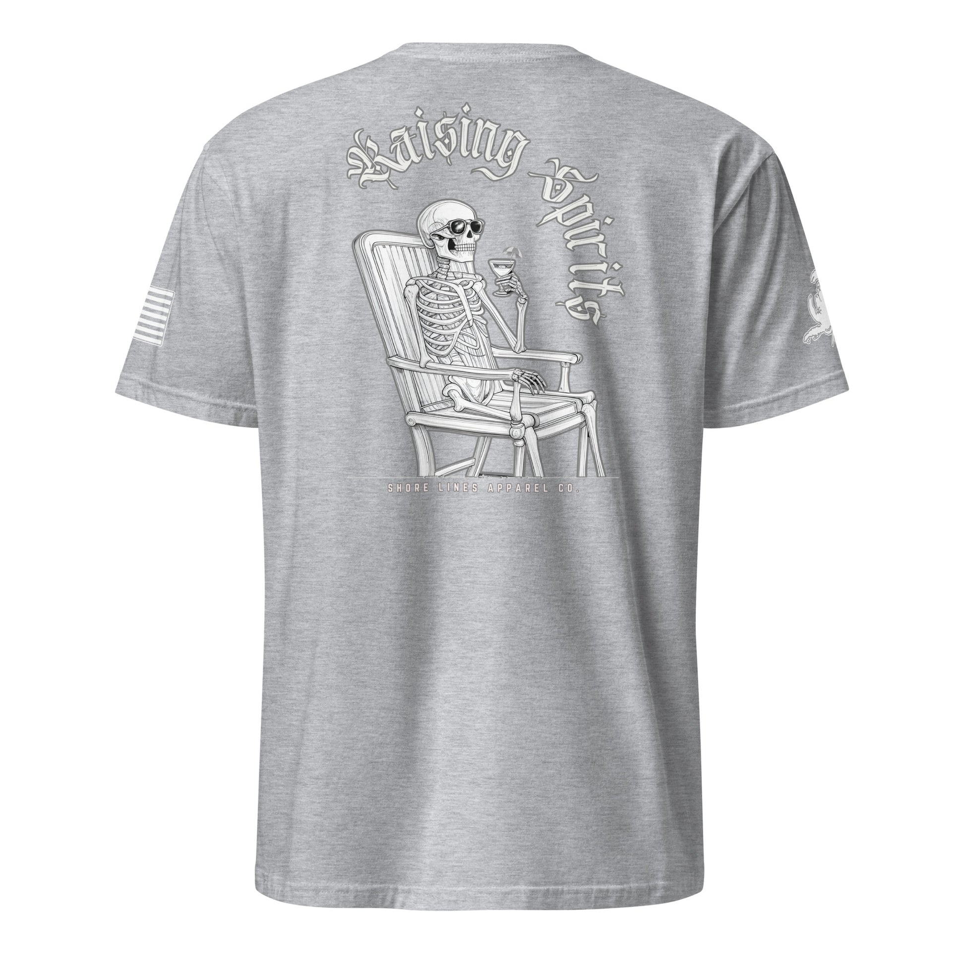 Raising Spirits | Short Sleeve P-sportgrey-Shore Lines Apparel Co.