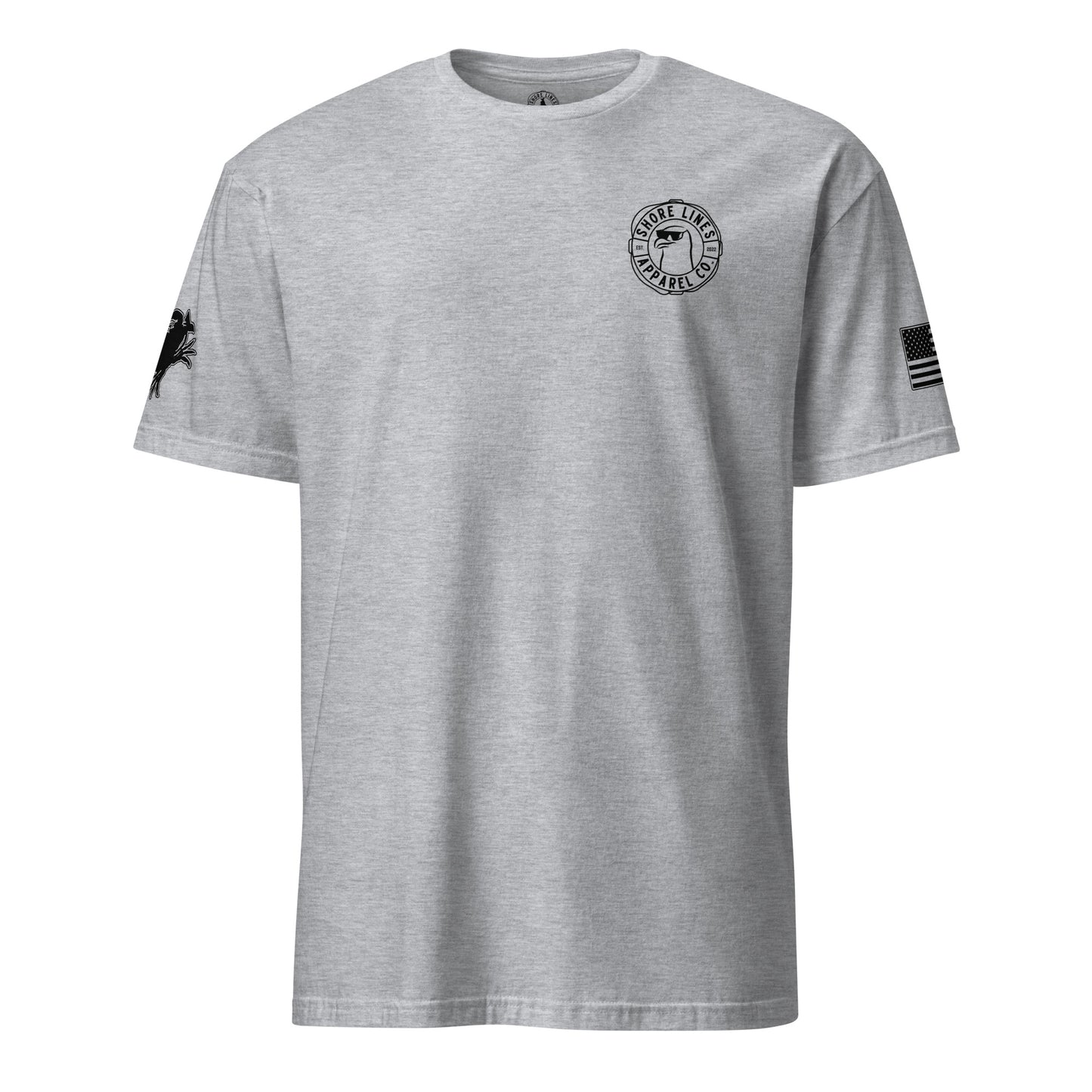 Baltimoron Orioles | Short Sleeve P-sportgrey-Shore Lines Apparel Co.™