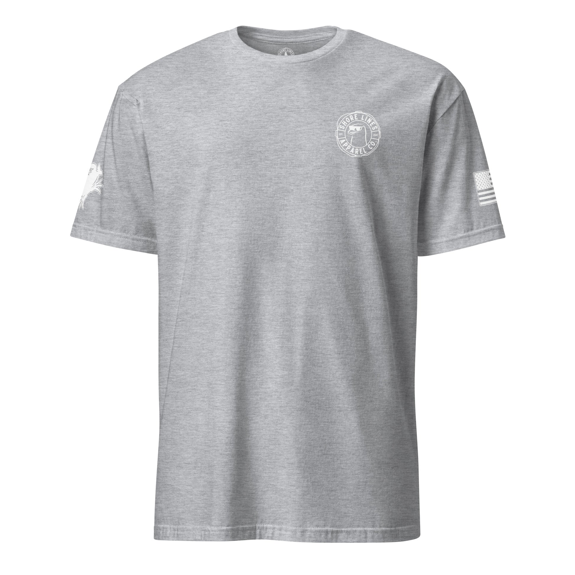 Maryland | Short Sleeve P-sportgrey-Shore Lines Apparel Co.™
