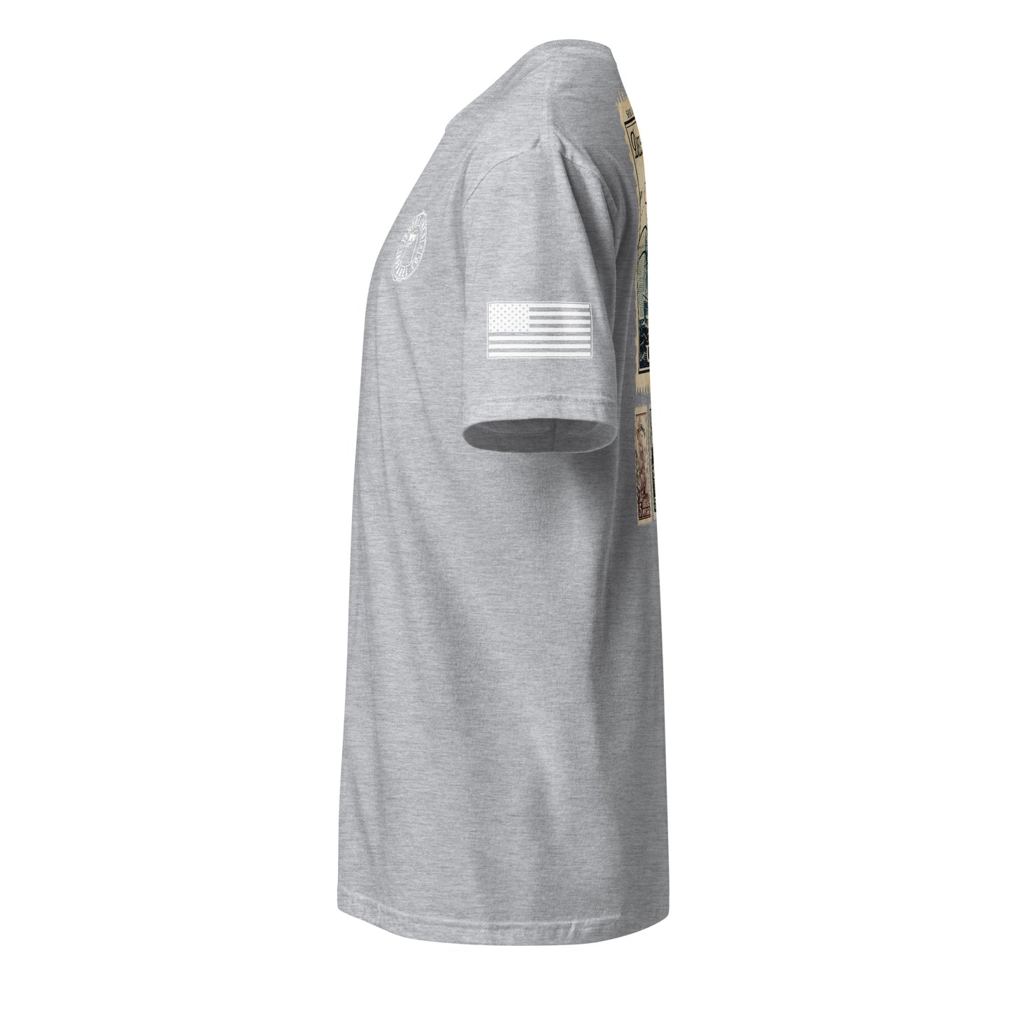 Stamps | Short Sleeve P-sportgrey-Shore Lines Apparel Co.™