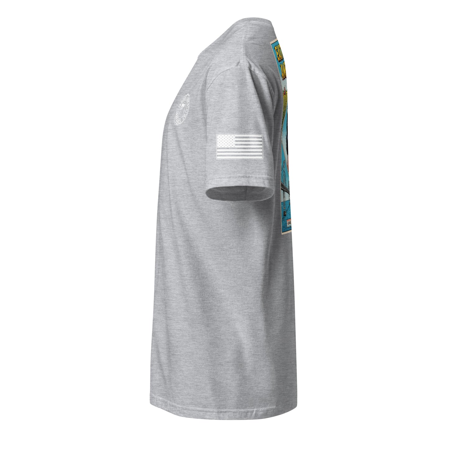 East Coast Americana | Short Sleeve P-sportgrey-Shore Lines Apparel Co.™