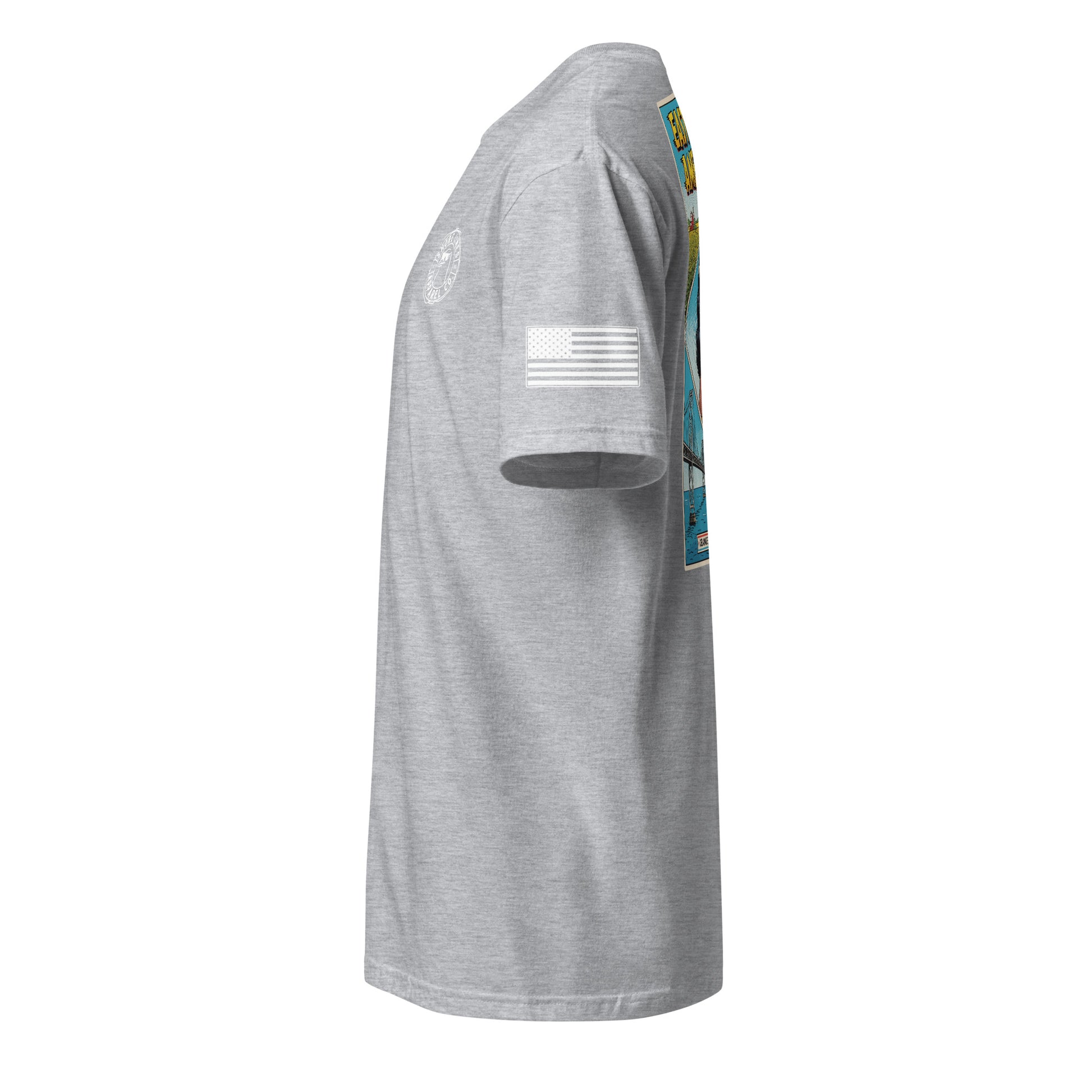 East Coast Americana | Short Sleeve P-sportgrey-Shore Lines Apparel Co.™