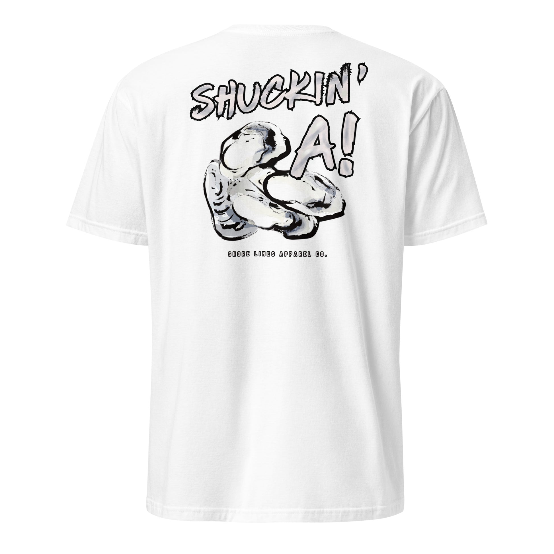 Shuckin A | Core SS-white-Shore Lines Apparel Co.