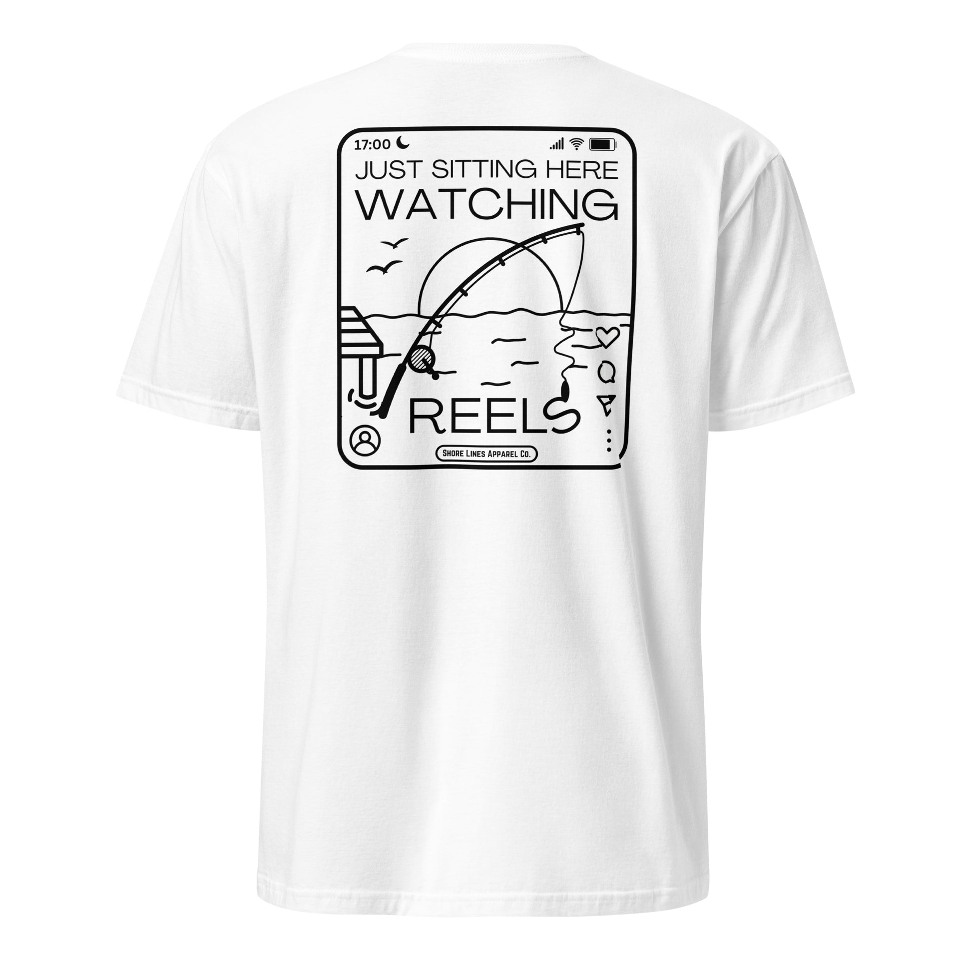 Watching Reels | SS-white-Shore Lines Apparel Co.