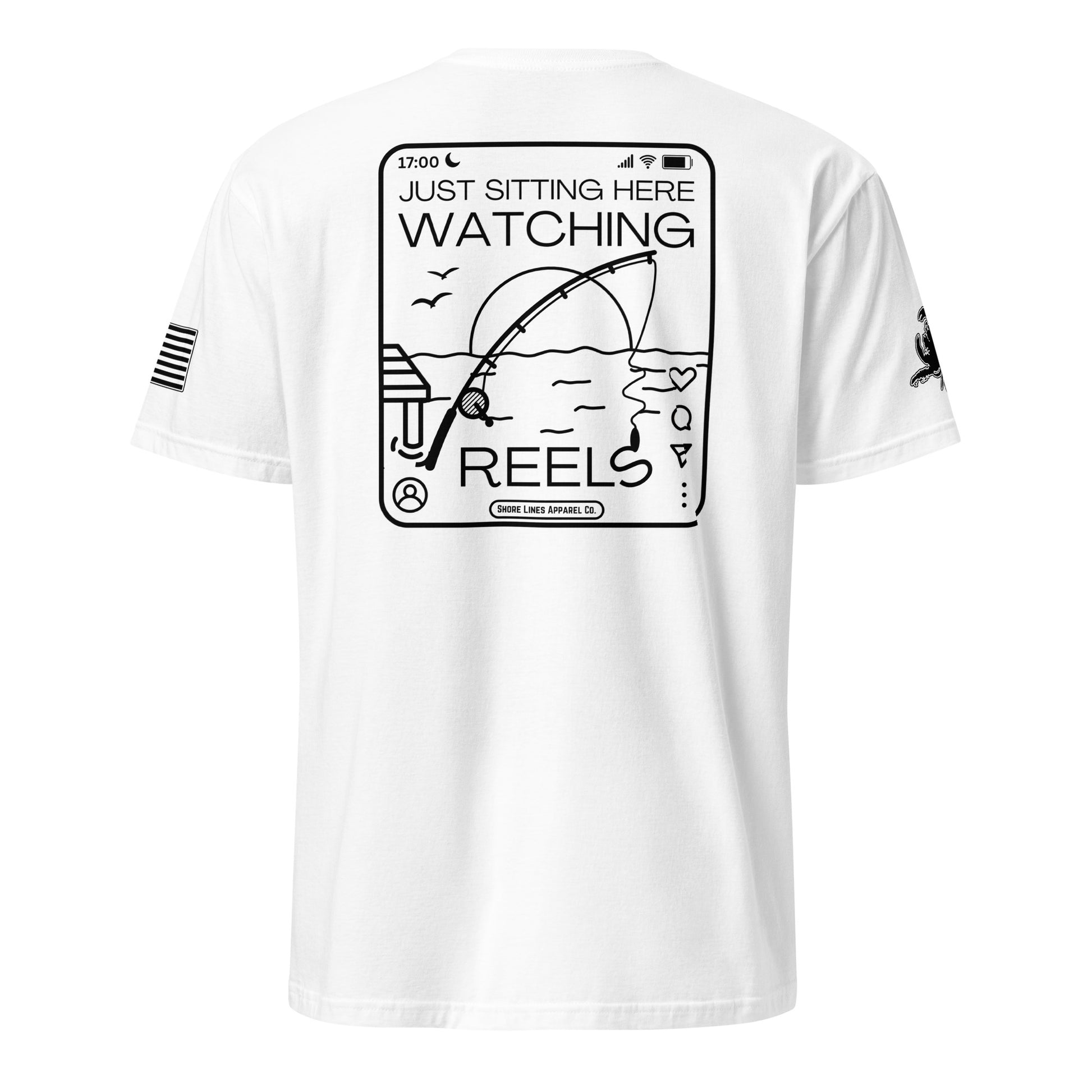 Watching Reels | SS P-white-Shore Lines Apparel Co.