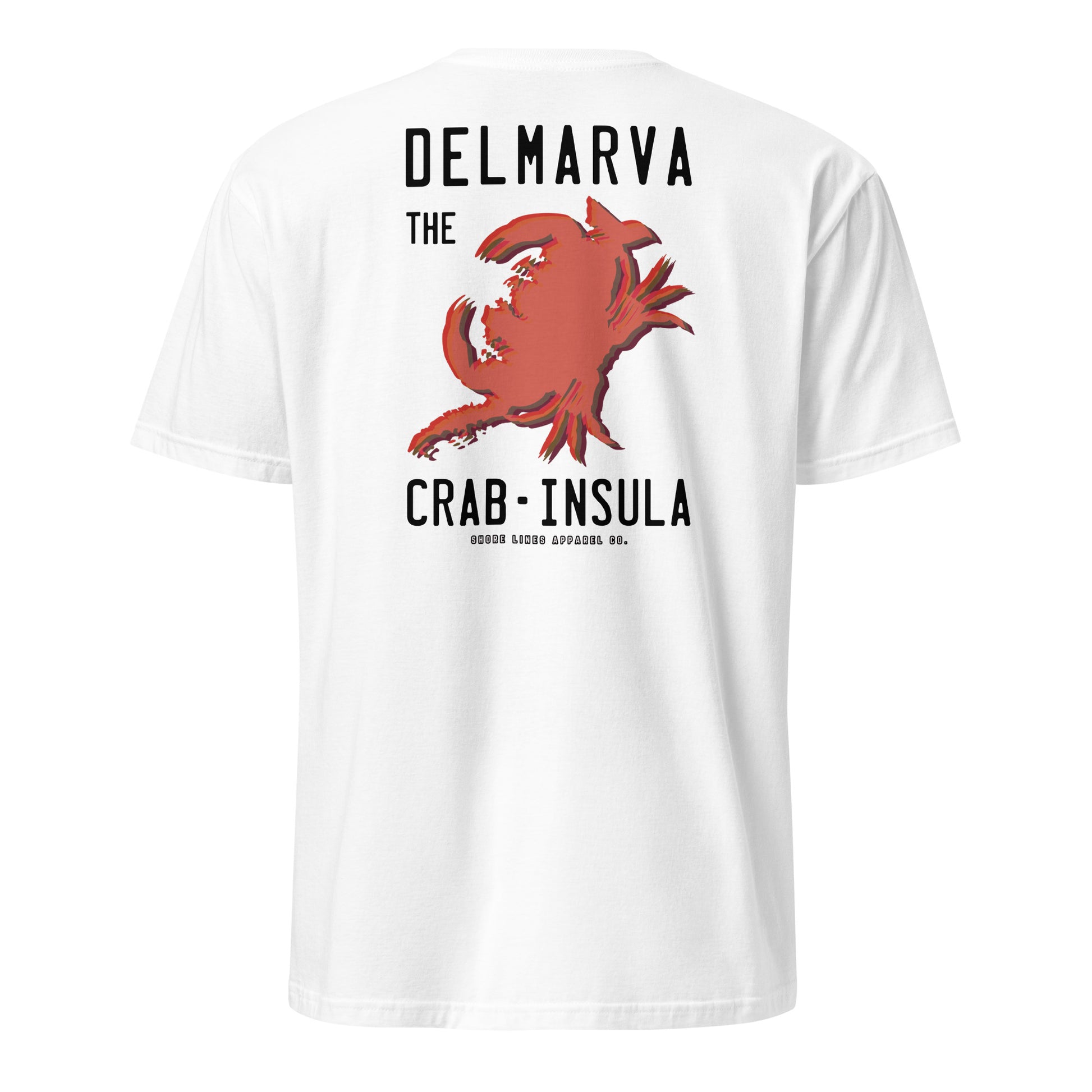 Crabinsula | SS-white-Shore Lines Apparel Co.