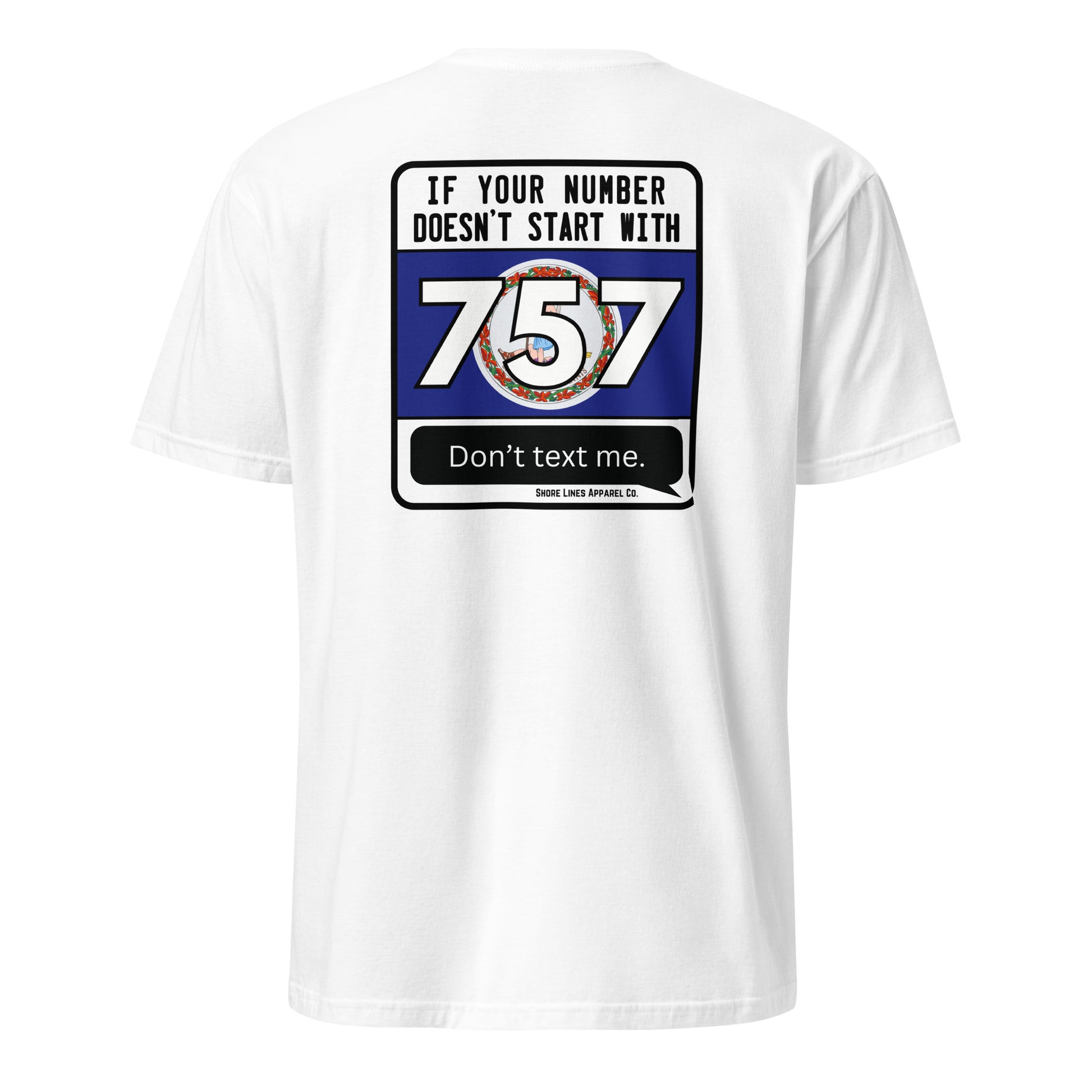 757 Area Code | SS-white-Shore Lines Apparel Co.