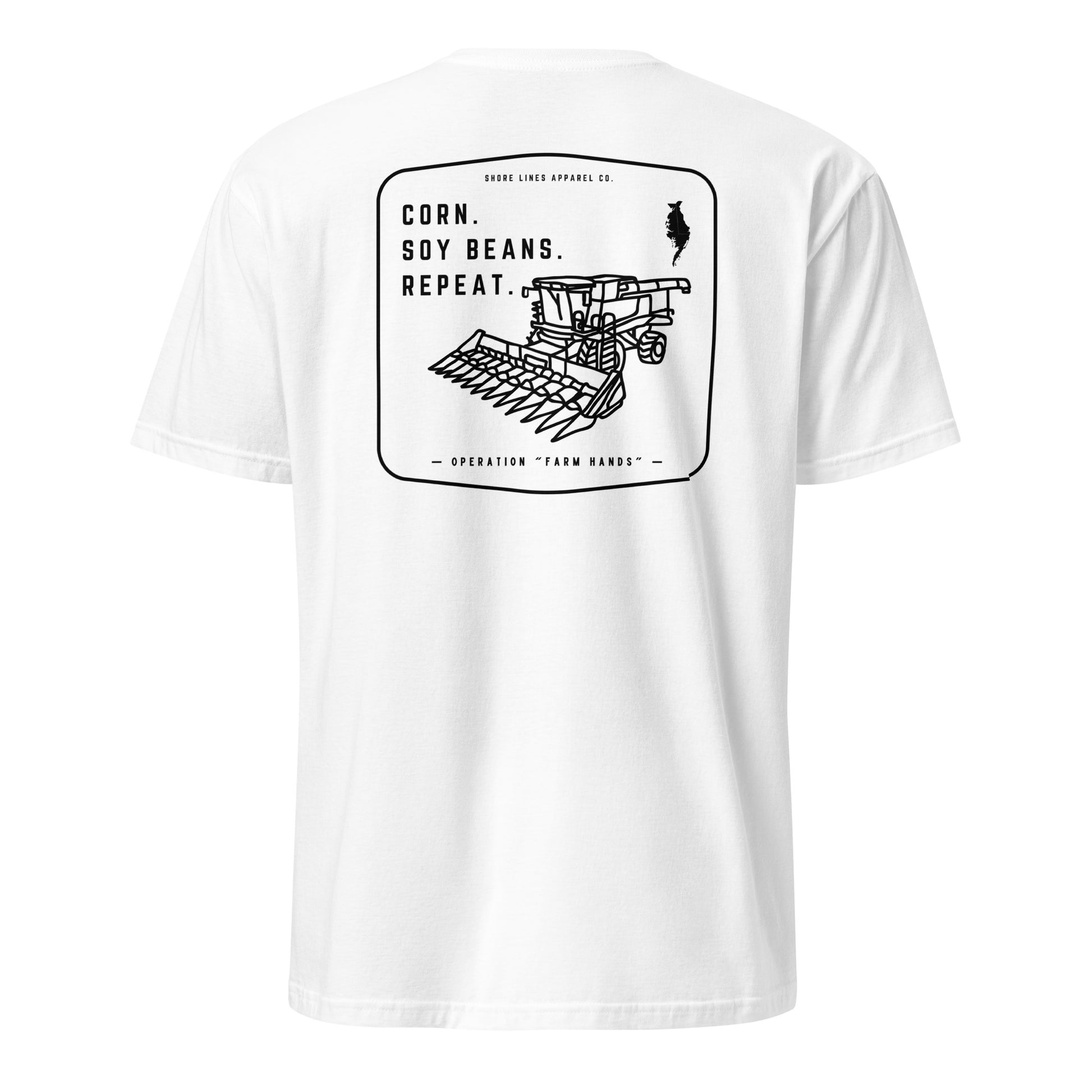 Operation Farm Hands | SS-white-Shore Lines Apparel Co.