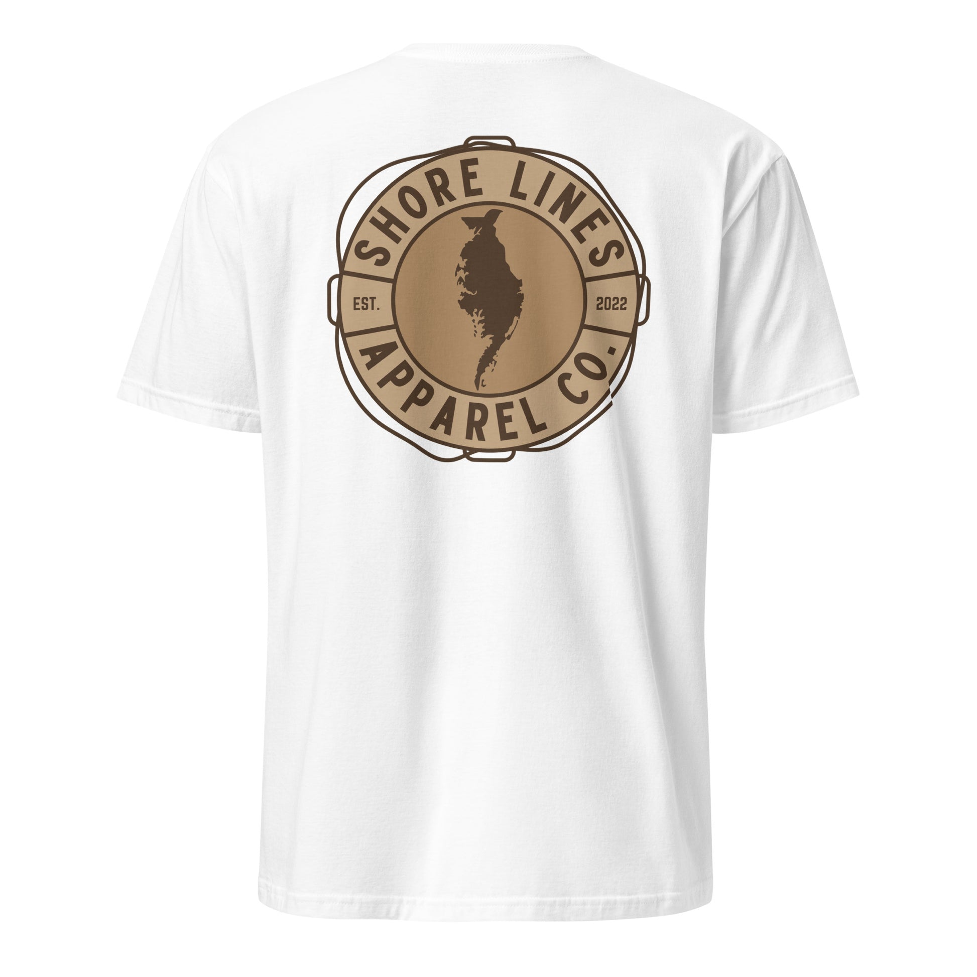 Shore Lines Espresso | SS-white-Shore Lines Apparel Co.