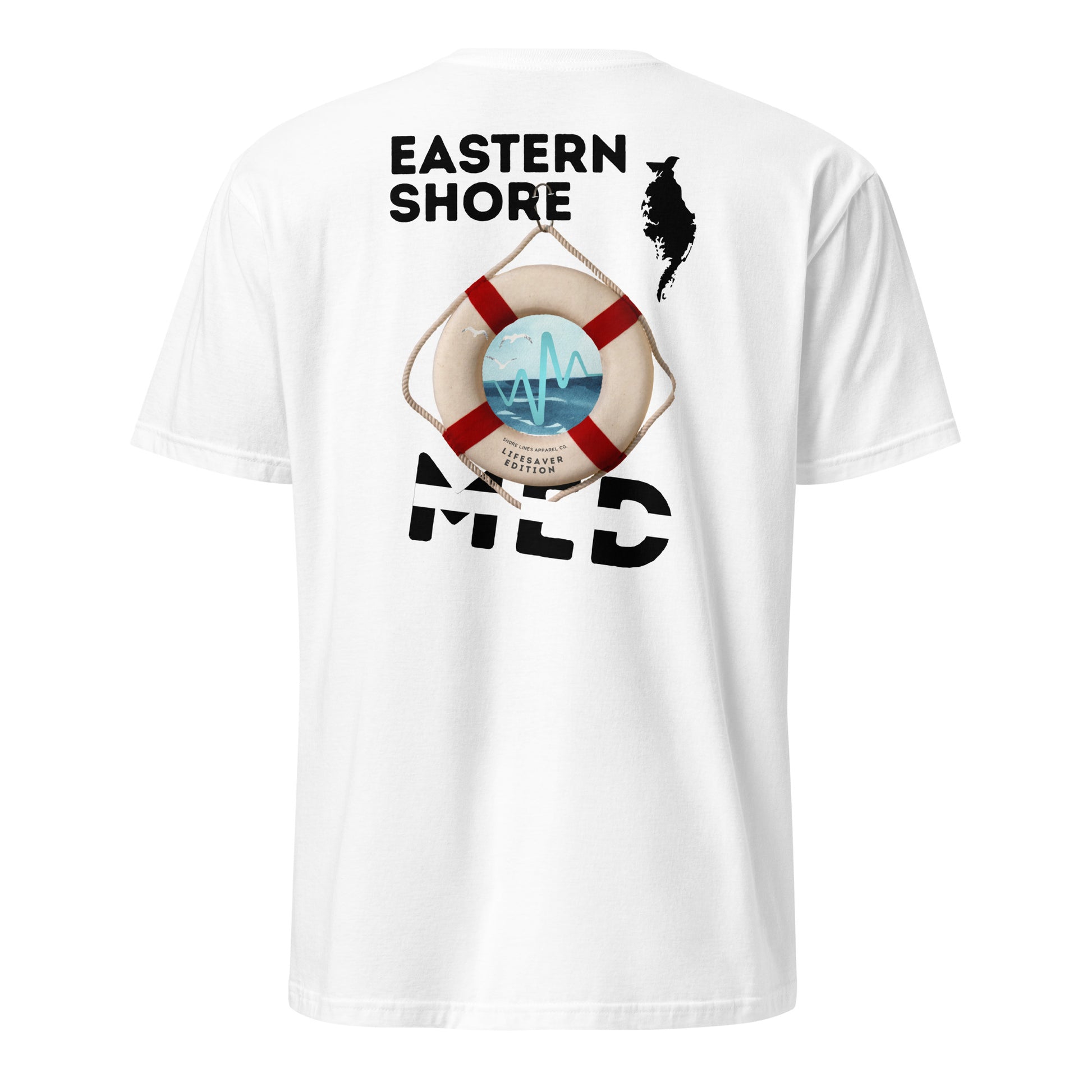 Med | Lifesaver Edition | Core SS-white-Shore Lines Apparel Co.