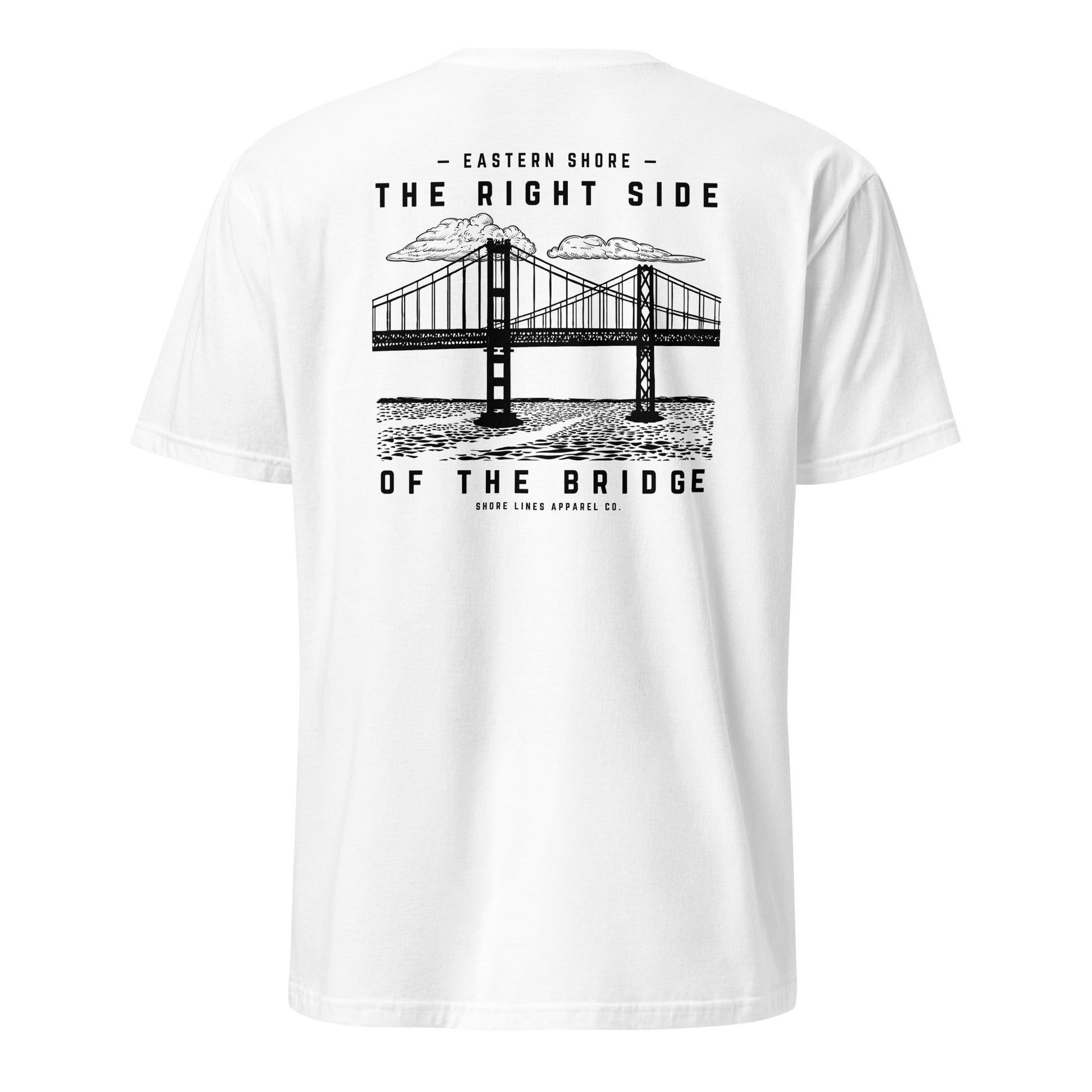 The Right Side CBB | Short Sleeve-white-Shore Lines Apparel Co.