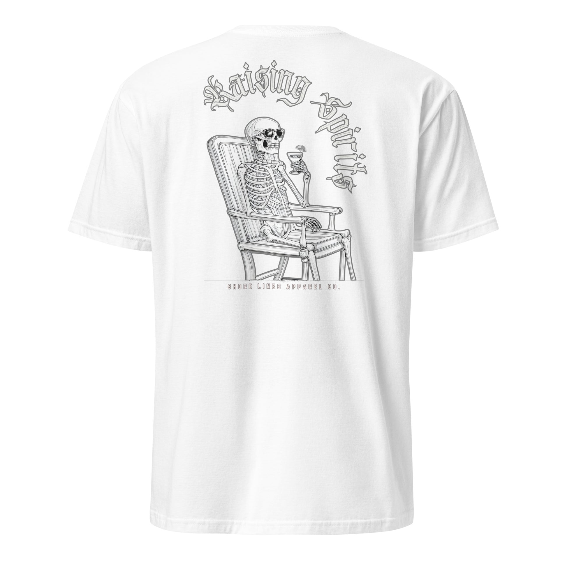 Raising Spirits | Short Sleeve-white-Shore Lines Apparel Co.