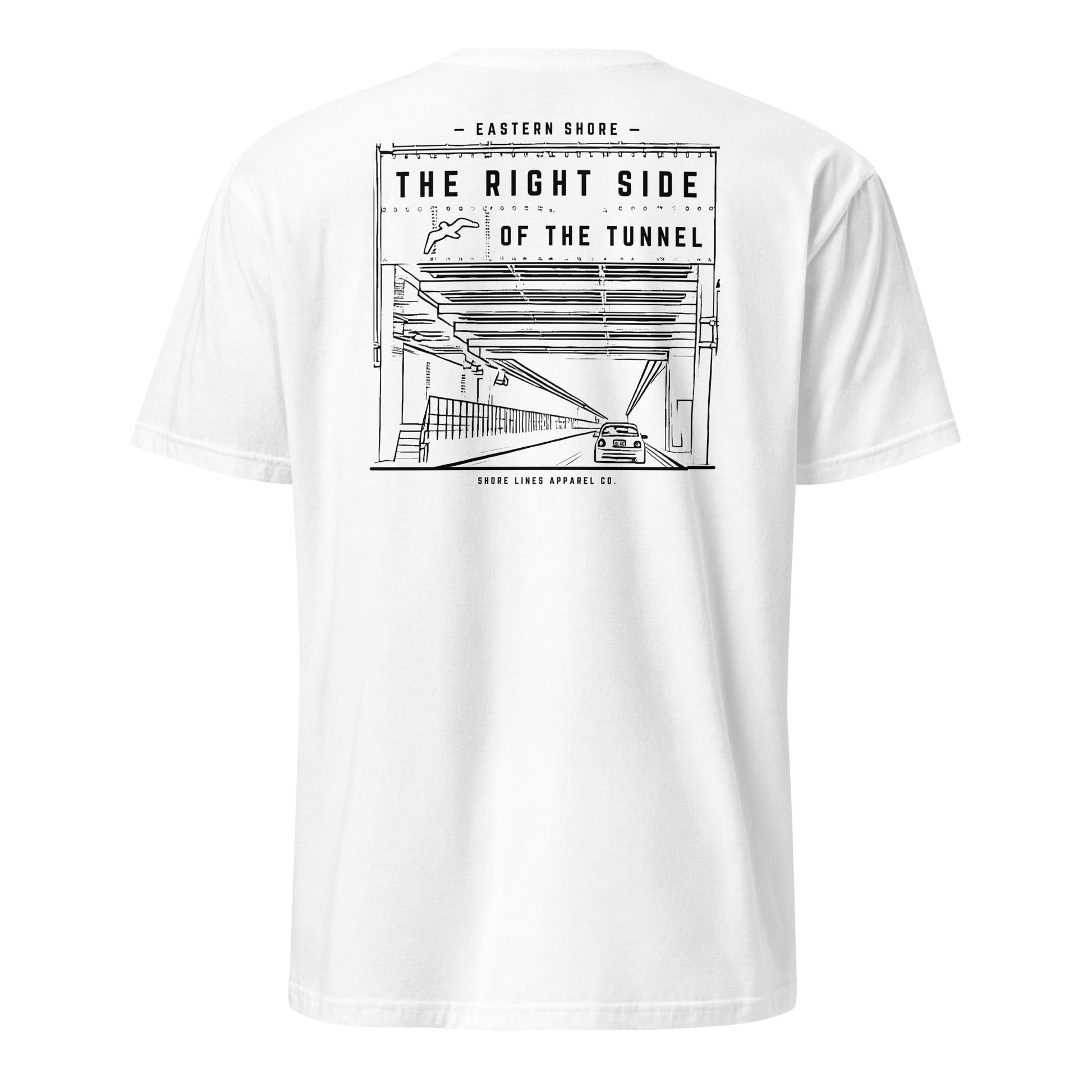 The Right Side CBBT | Short Sleeve-white-Shore Lines Apparel Co.