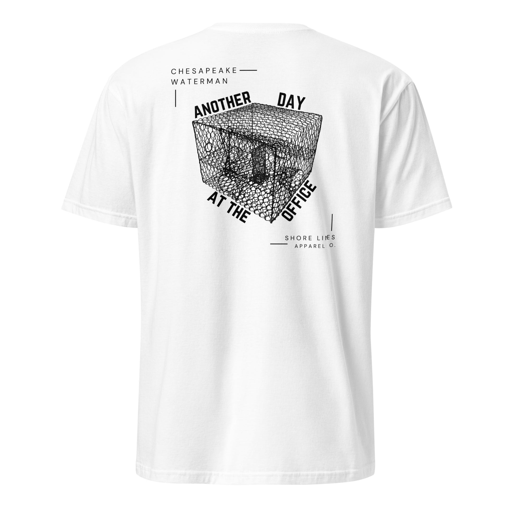 A Waterman's Day | Short Sleeve-white-Shore Lines Apparel Co.