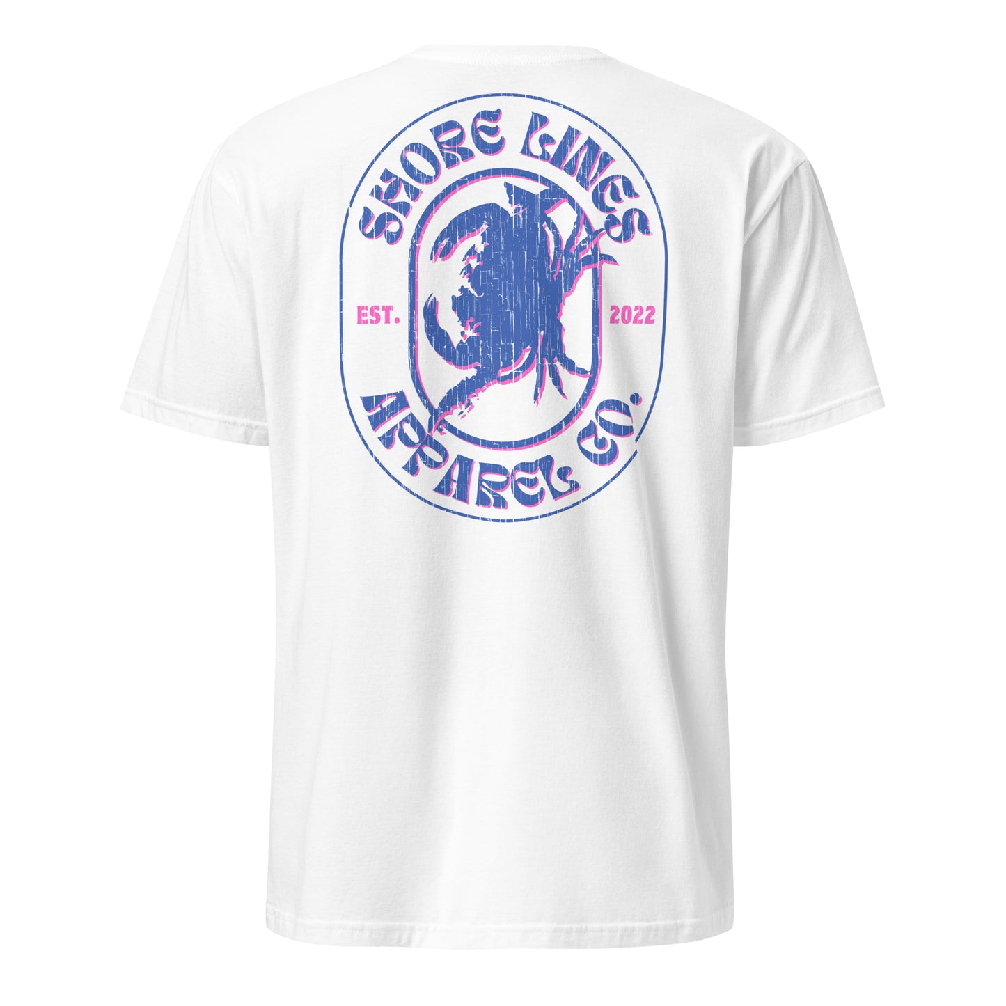 Shore Lines Retro | Short Sleeve-white-Shore Lines Apparel Co.