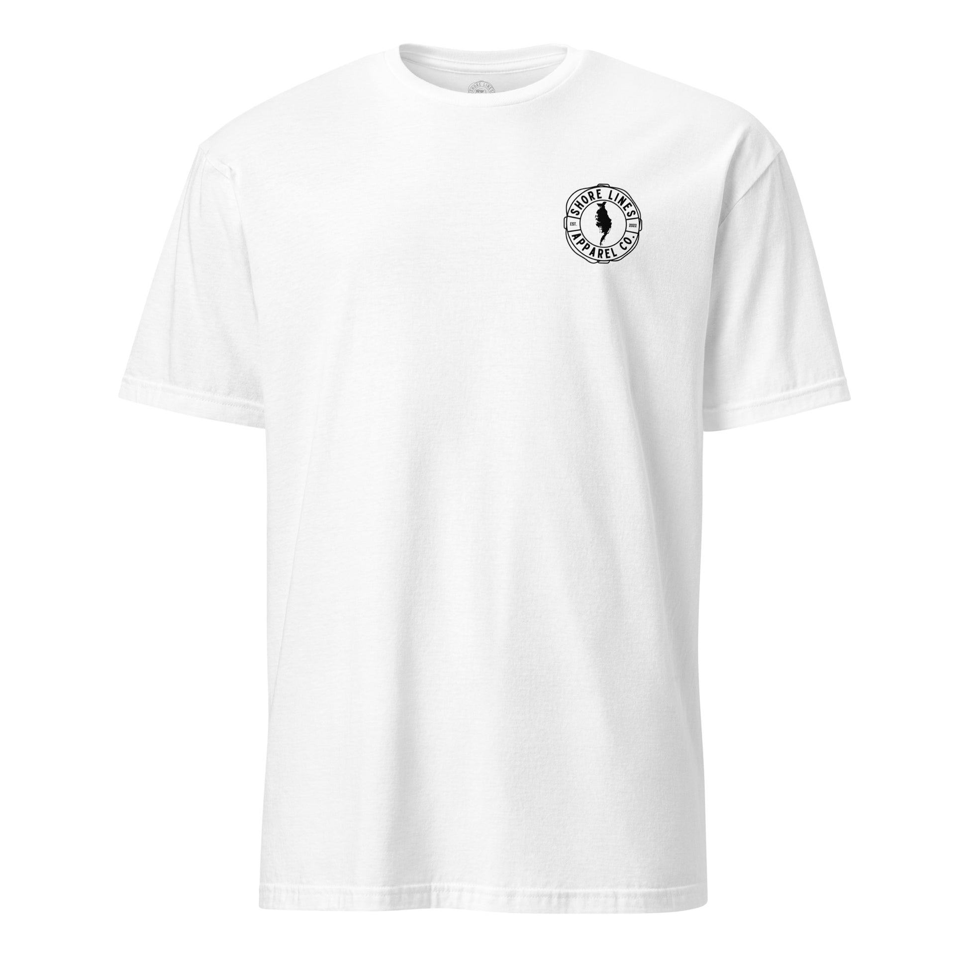 LOCAL (pink) | Short Sleeve-white-Shore Lines Apparel Co.