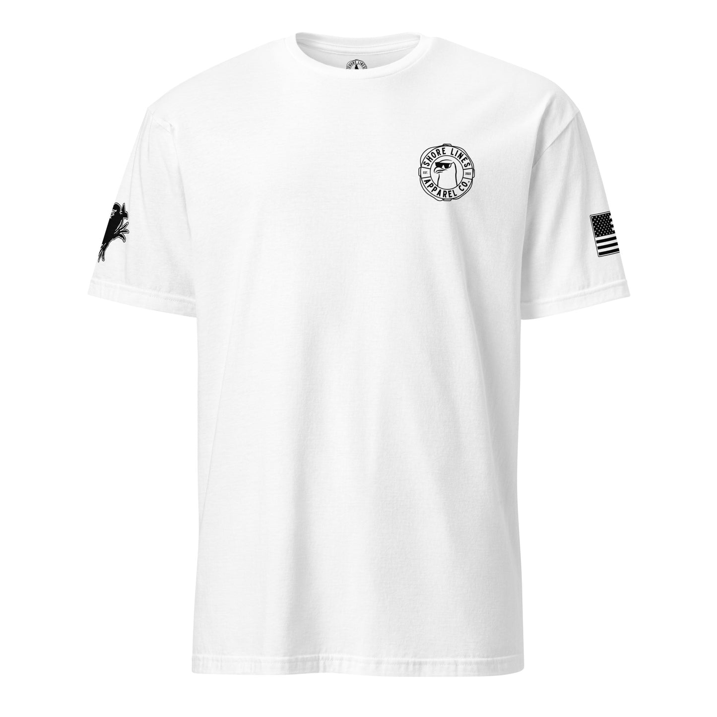 Maryland | Short Sleeve P-white-Shore Lines Apparel Co.™