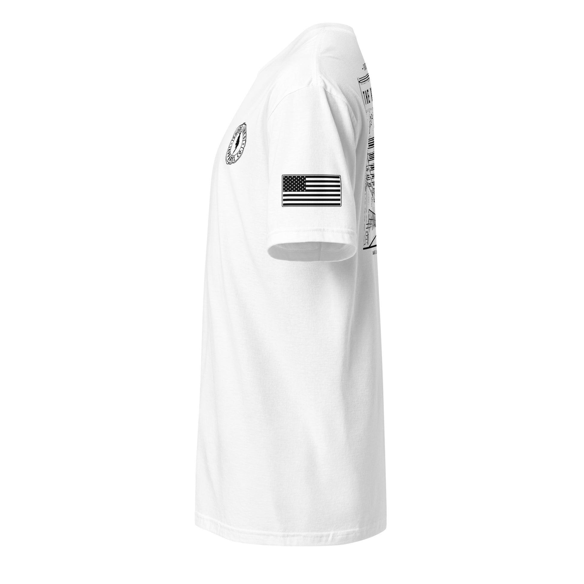 The Right Side CBBT | Short Sleeve P-white-Shore Lines Apparel Co.