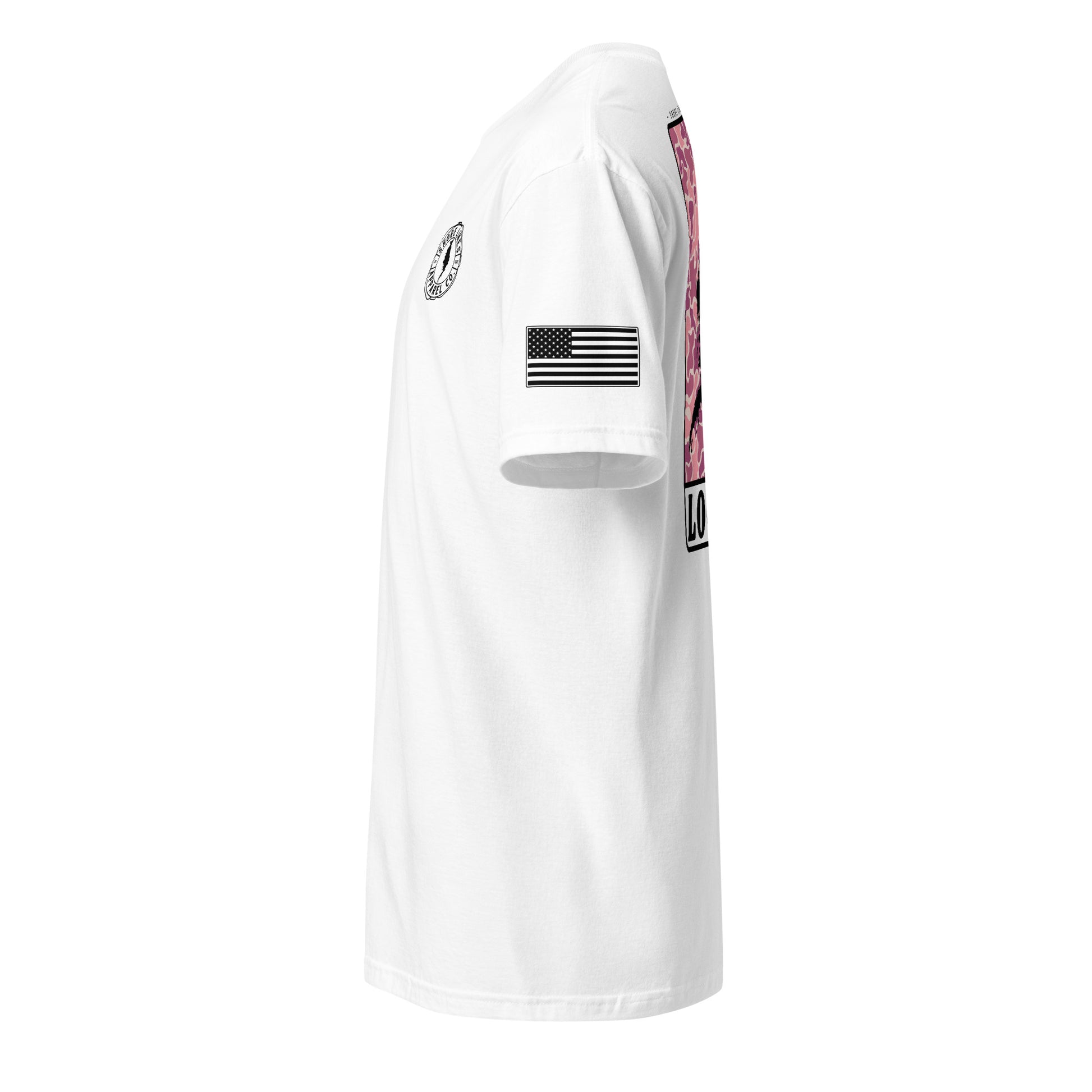 LOCAL (pink) | Short Sleeve P-white-Shore Lines Apparel Co.