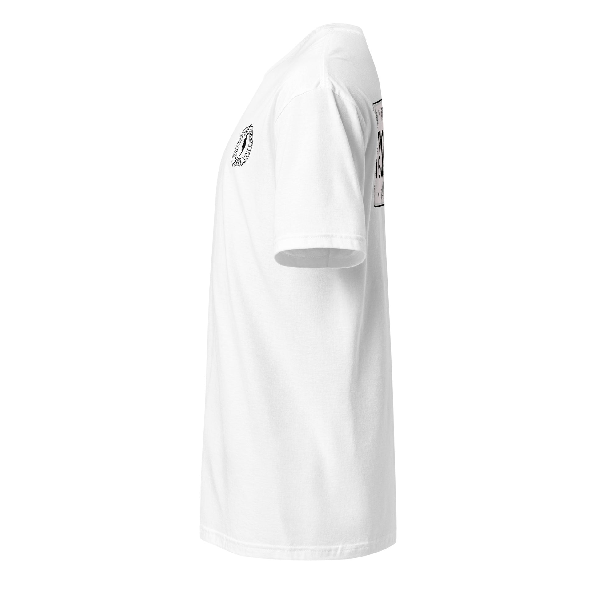 License Plate | Short Sleeve-white-Shore Lines Apparel Co.