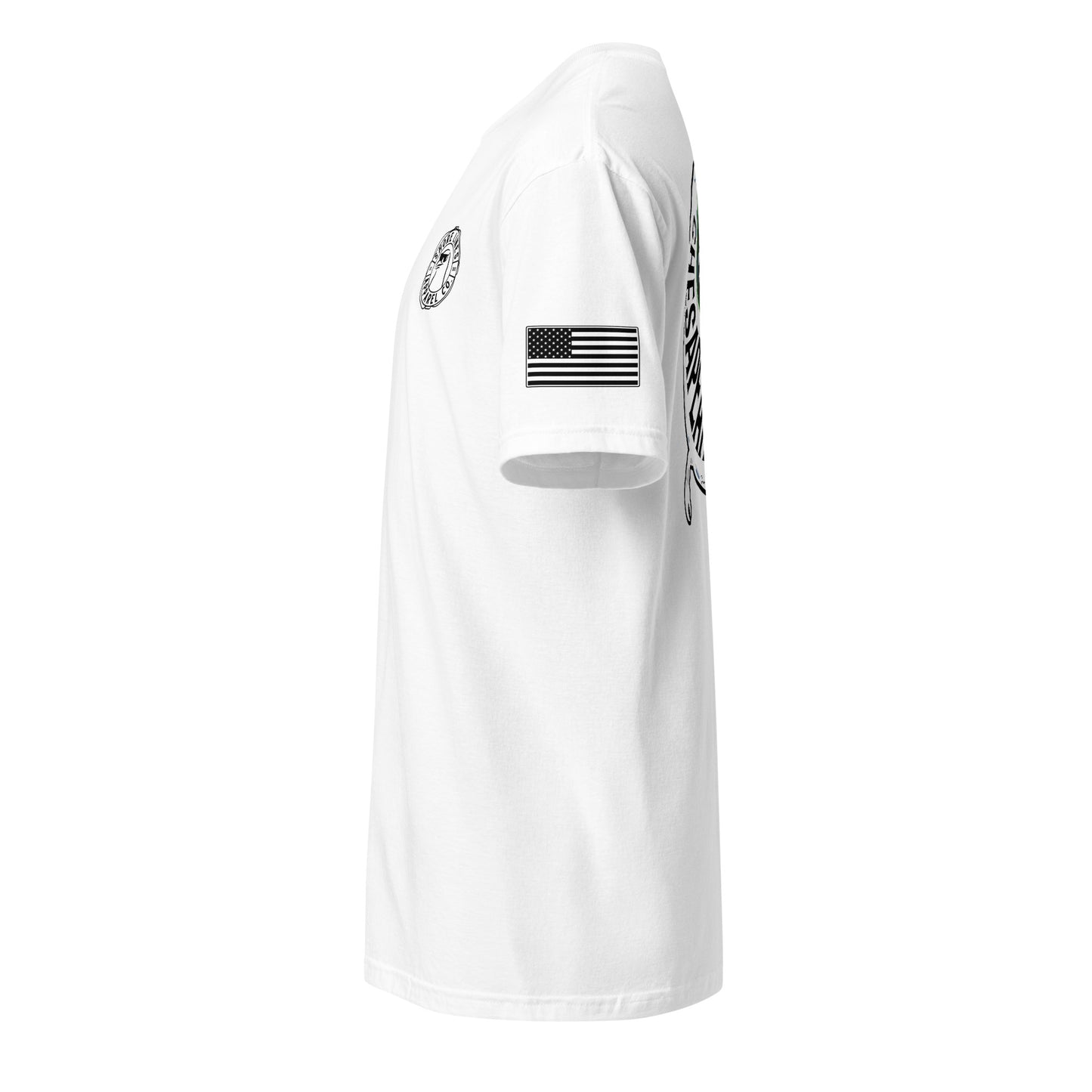 Chesapeake Atlantic | Short Sleeve P-white-Shore Lines Apparel Co.™