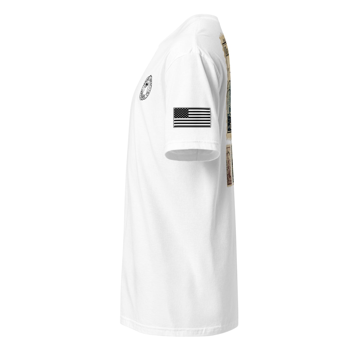 Stamps | Short Sleeve P-white-Shore Lines Apparel Co.™