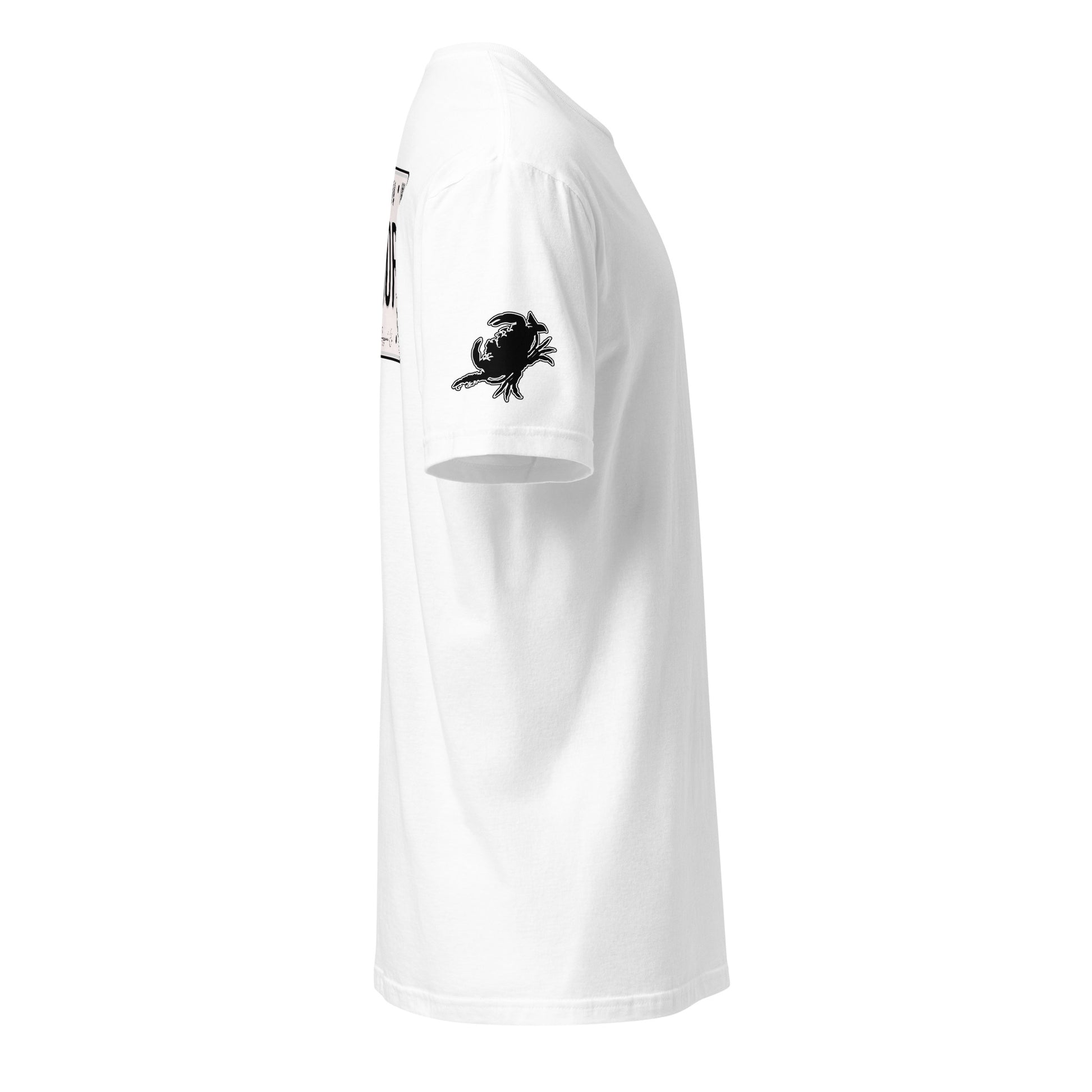 License Plate | Short Sleeve P-white-Shore Lines Apparel Co.