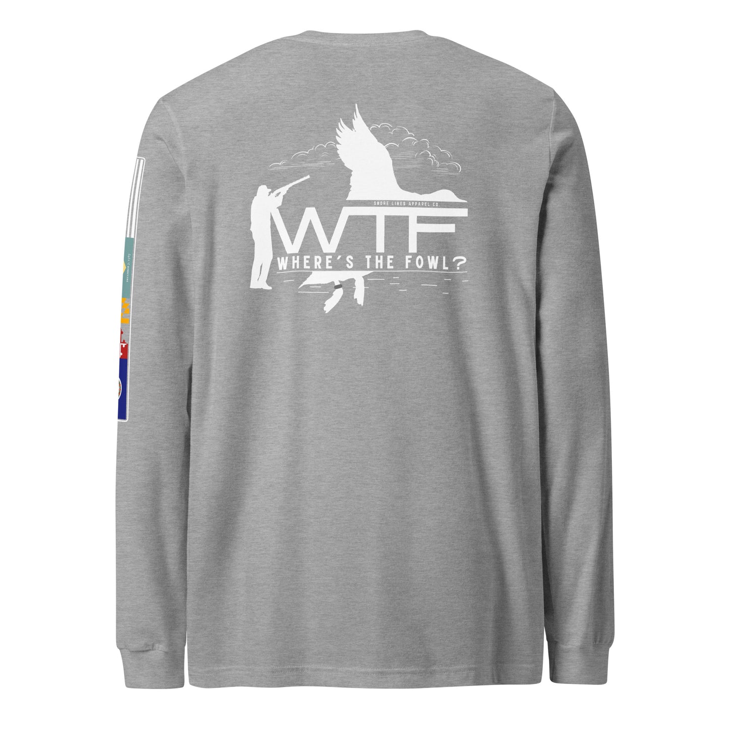 Where's The Fowl | Core LS P-athletic-Shore Lines Apparel Co.