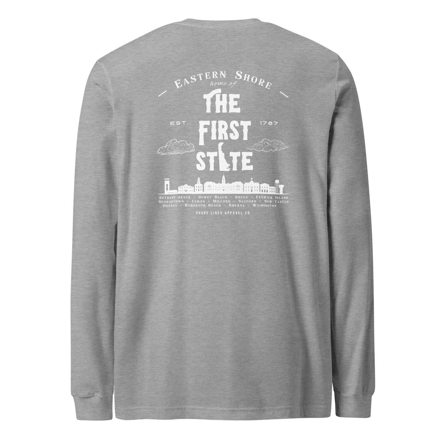 The First State | Core LS-athletic-Shore Lines Apparel Co.