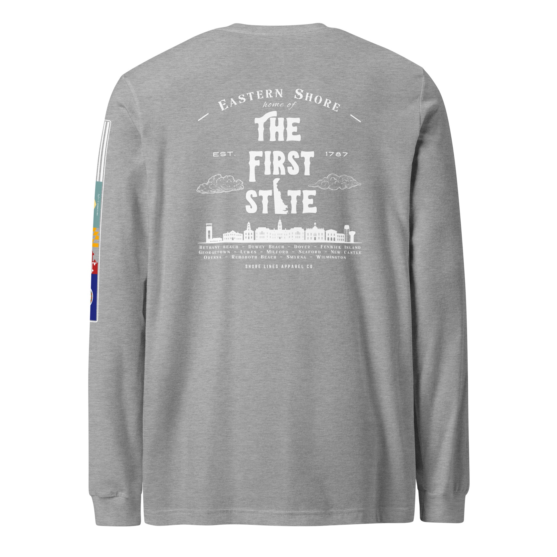 The First State | Core LS P-athletic-Shore Lines Apparel Co.