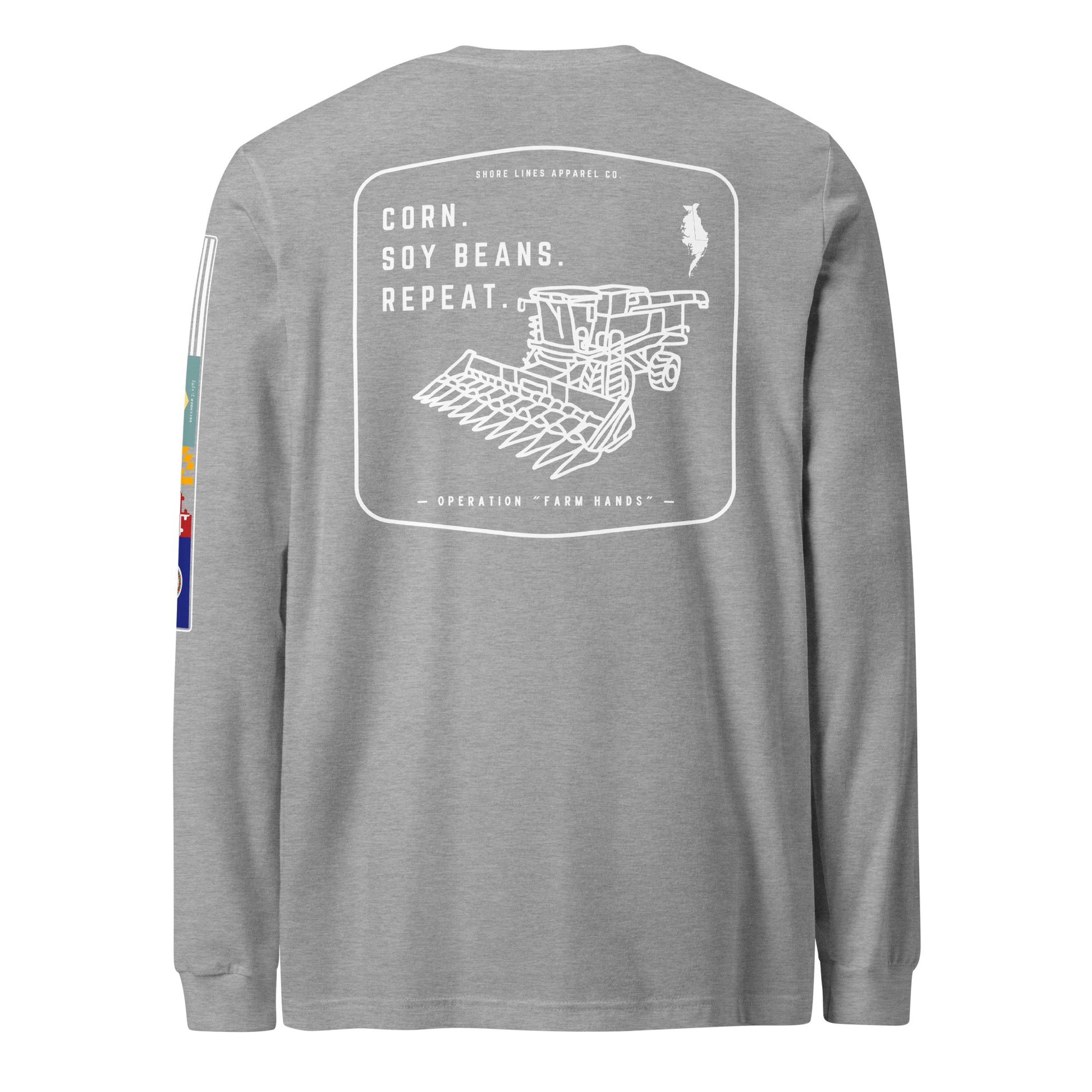 Operation Farm Hands | Core LS P-athletic-Shore Lines Apparel Co.