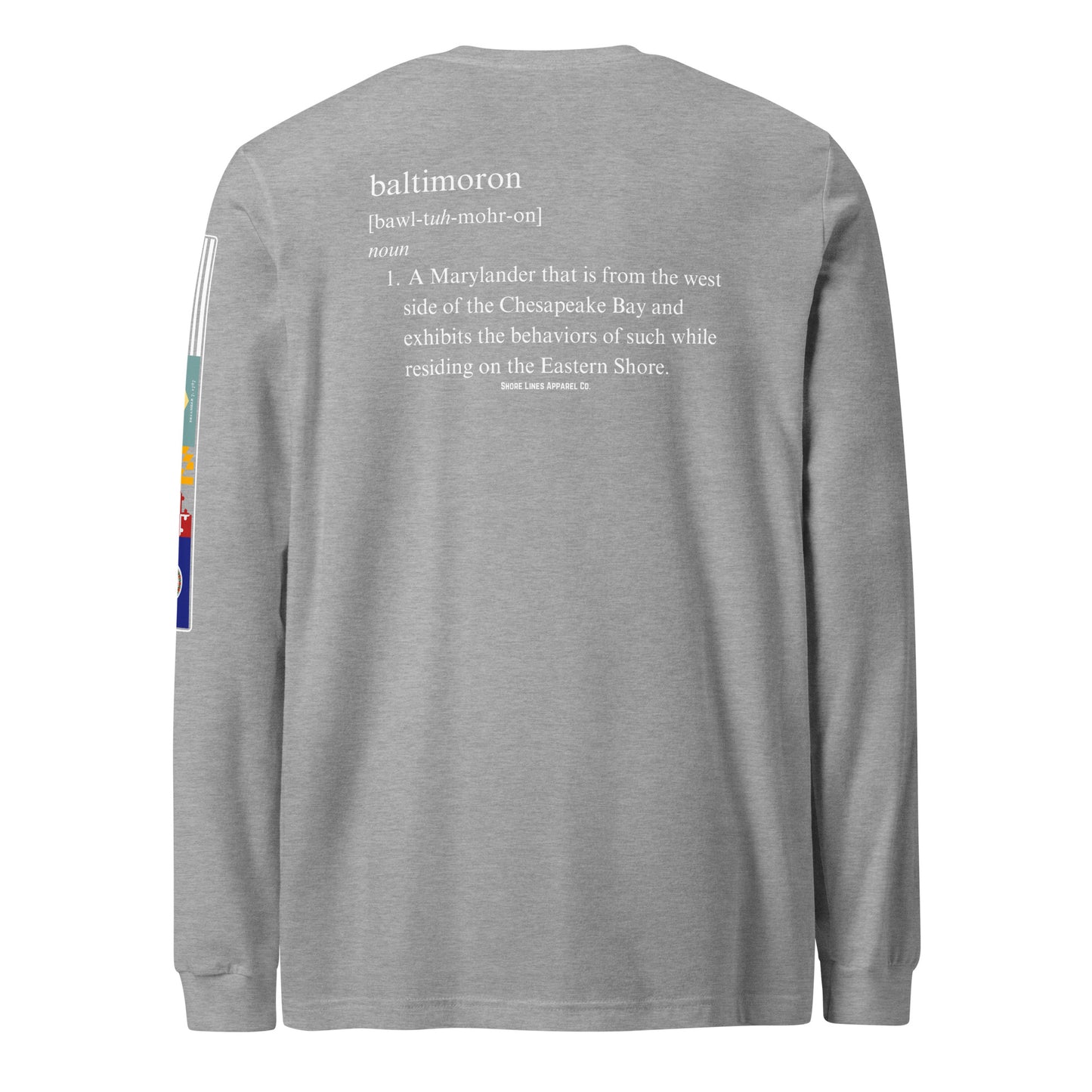 Baltimoron | Core LS P-athletic-Shore Lines Apparel Co.